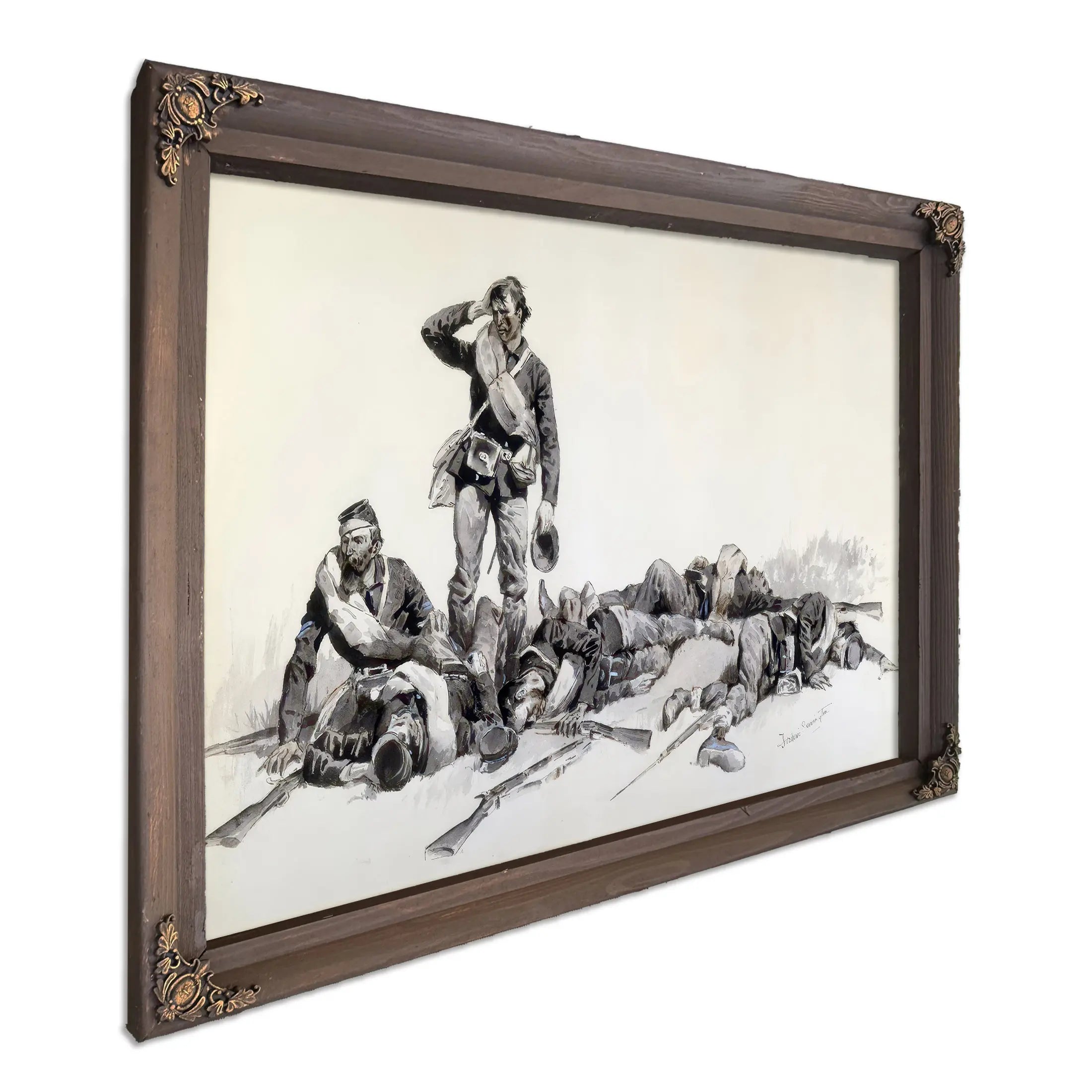 After The Battle by Frederic Remington
