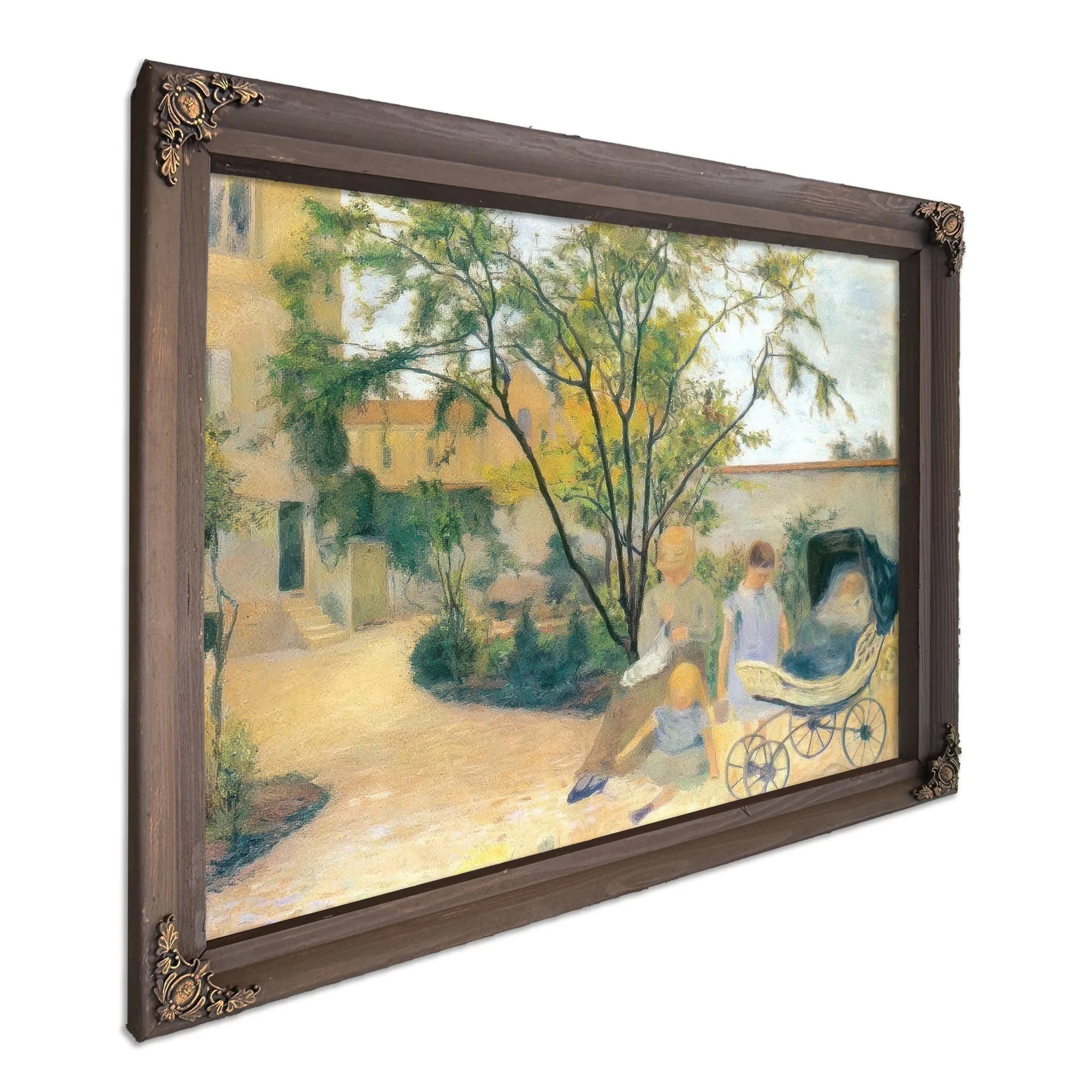 Garden At Vaugirard By Paul Gauguin Fine Art Print