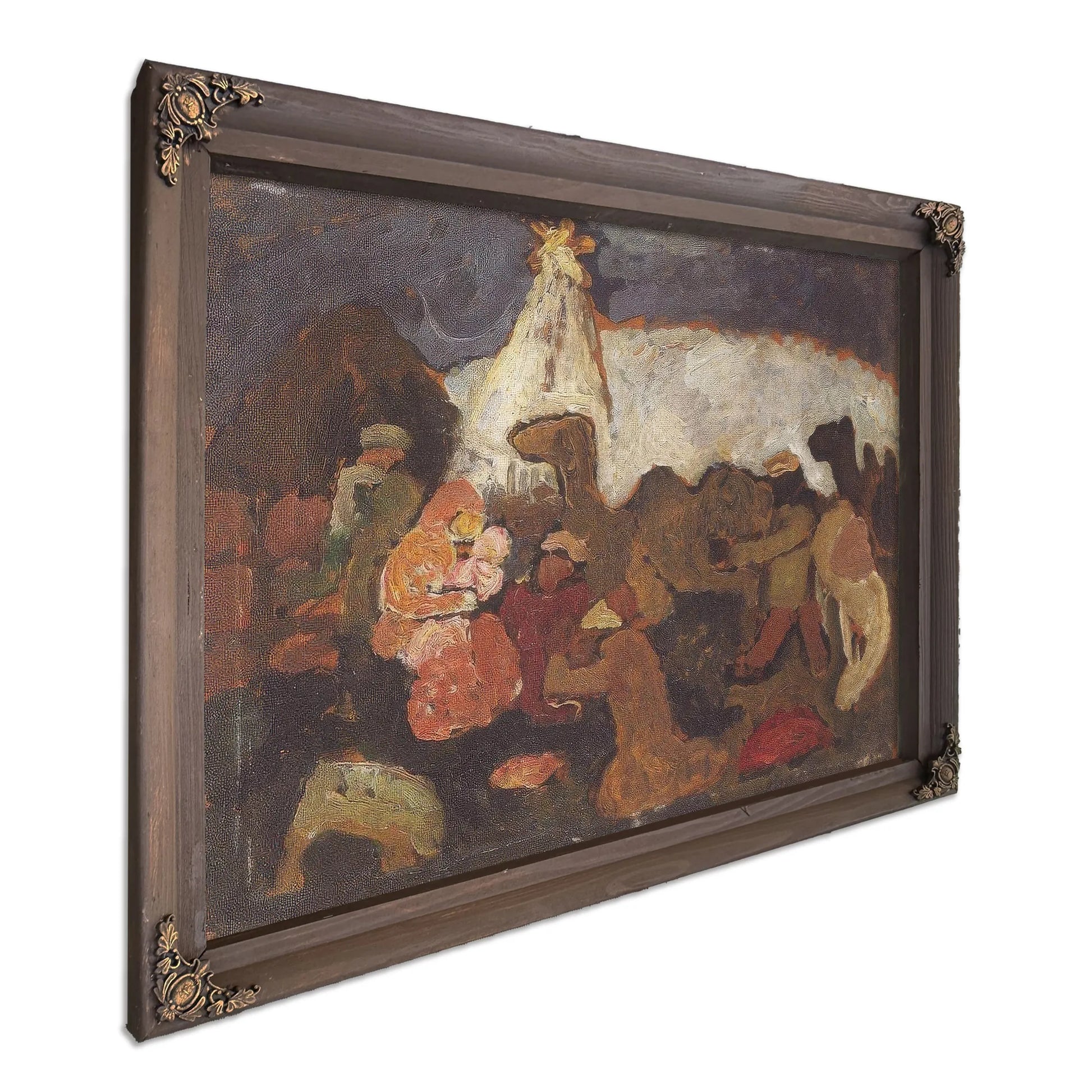 Adoration Of The Magi By Paula Modersohn Becker Fine Art Print