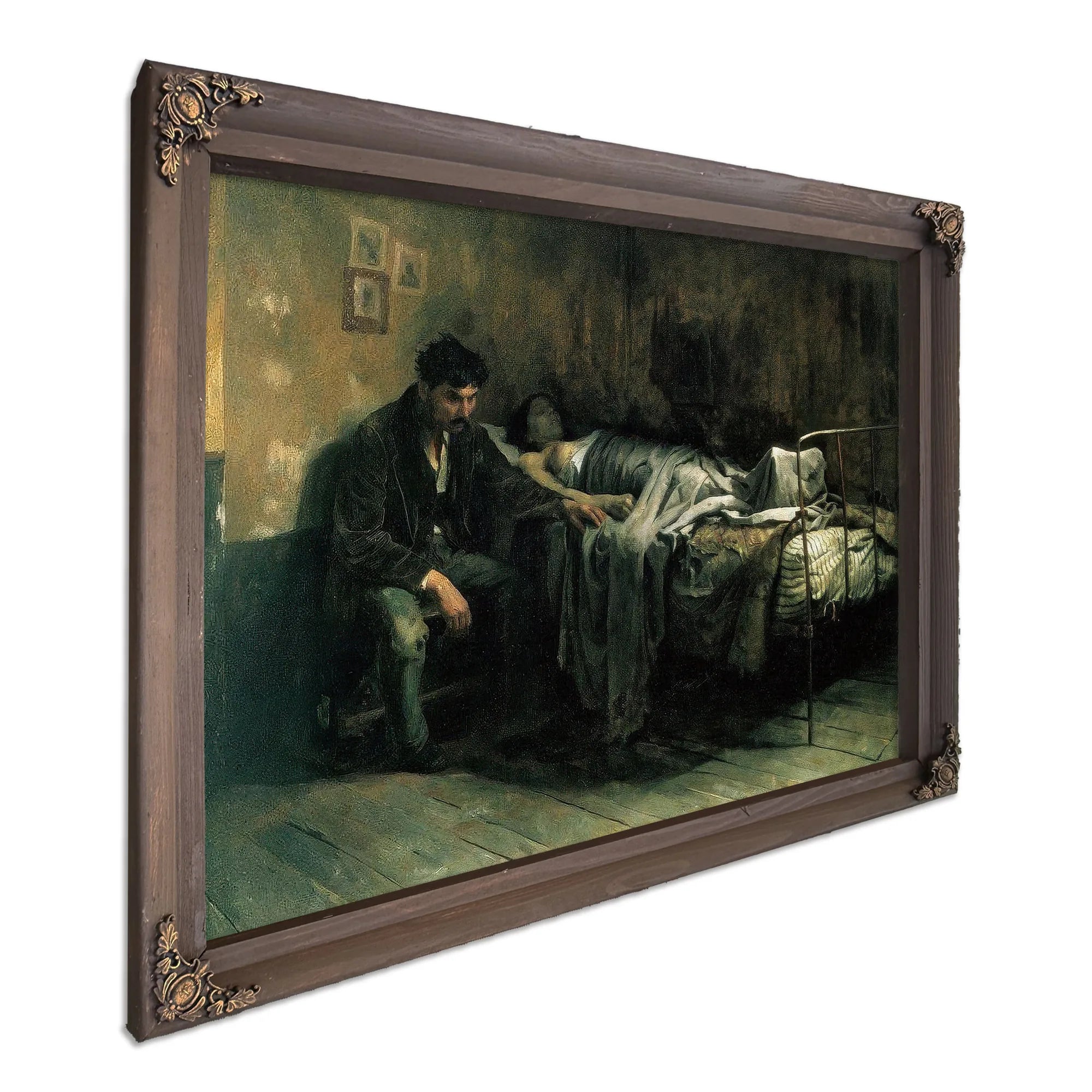 The Misery 1886 By Cristobal Rojas Poleo Fine Art Print