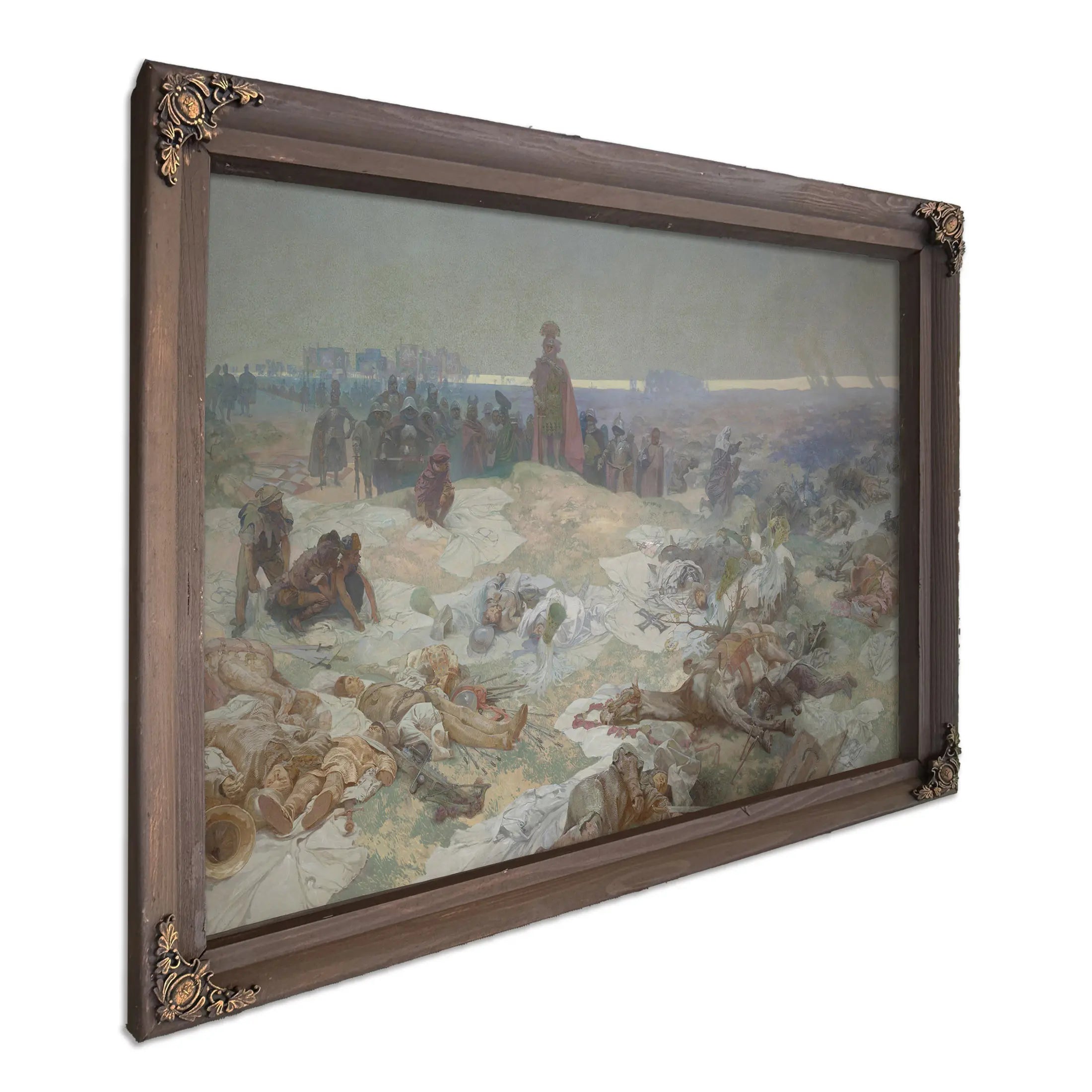 After The Battle Of Grunwald by Alphonse Mucha