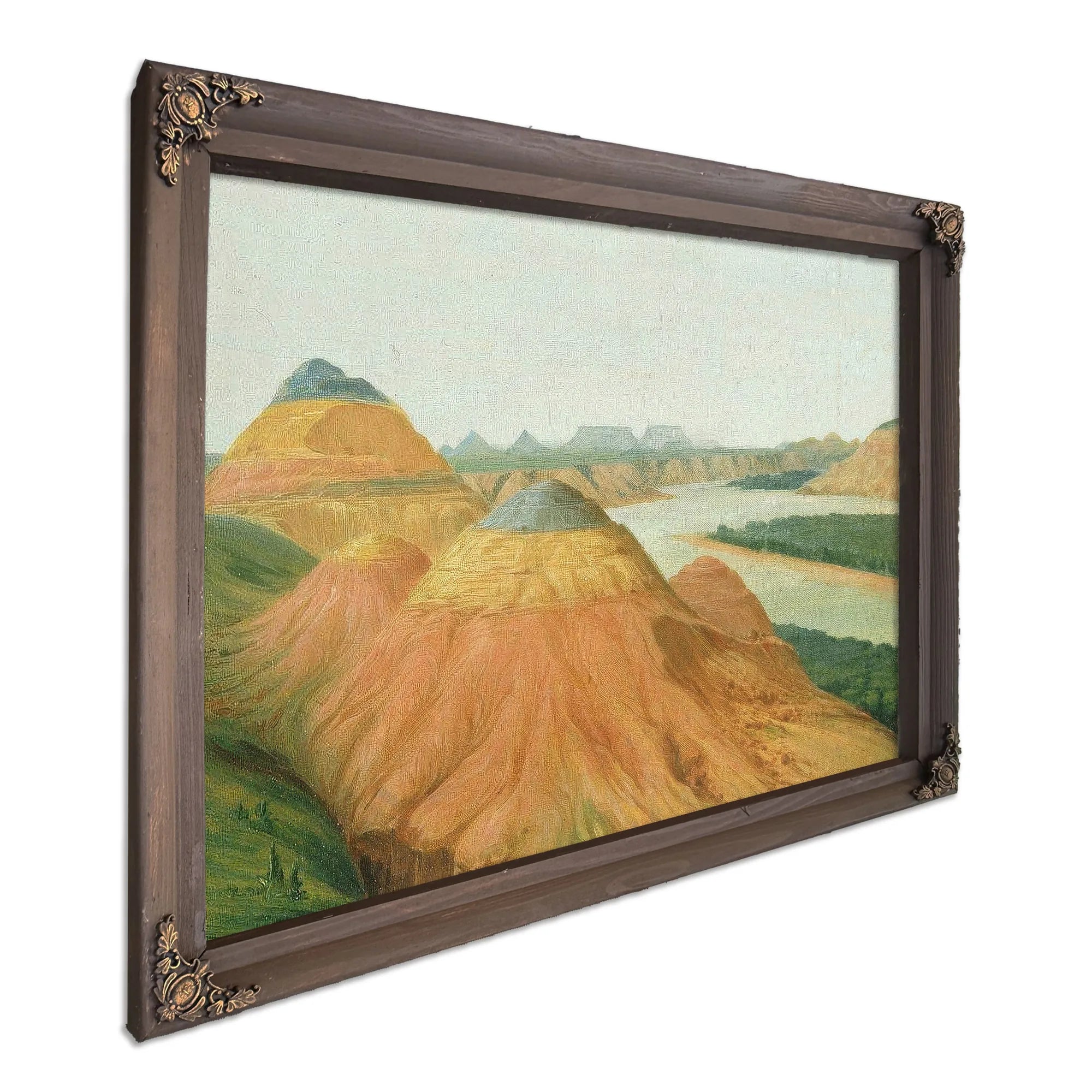View In The Big Bend Of The Upper Missouri By George Catlin Fine Art Print