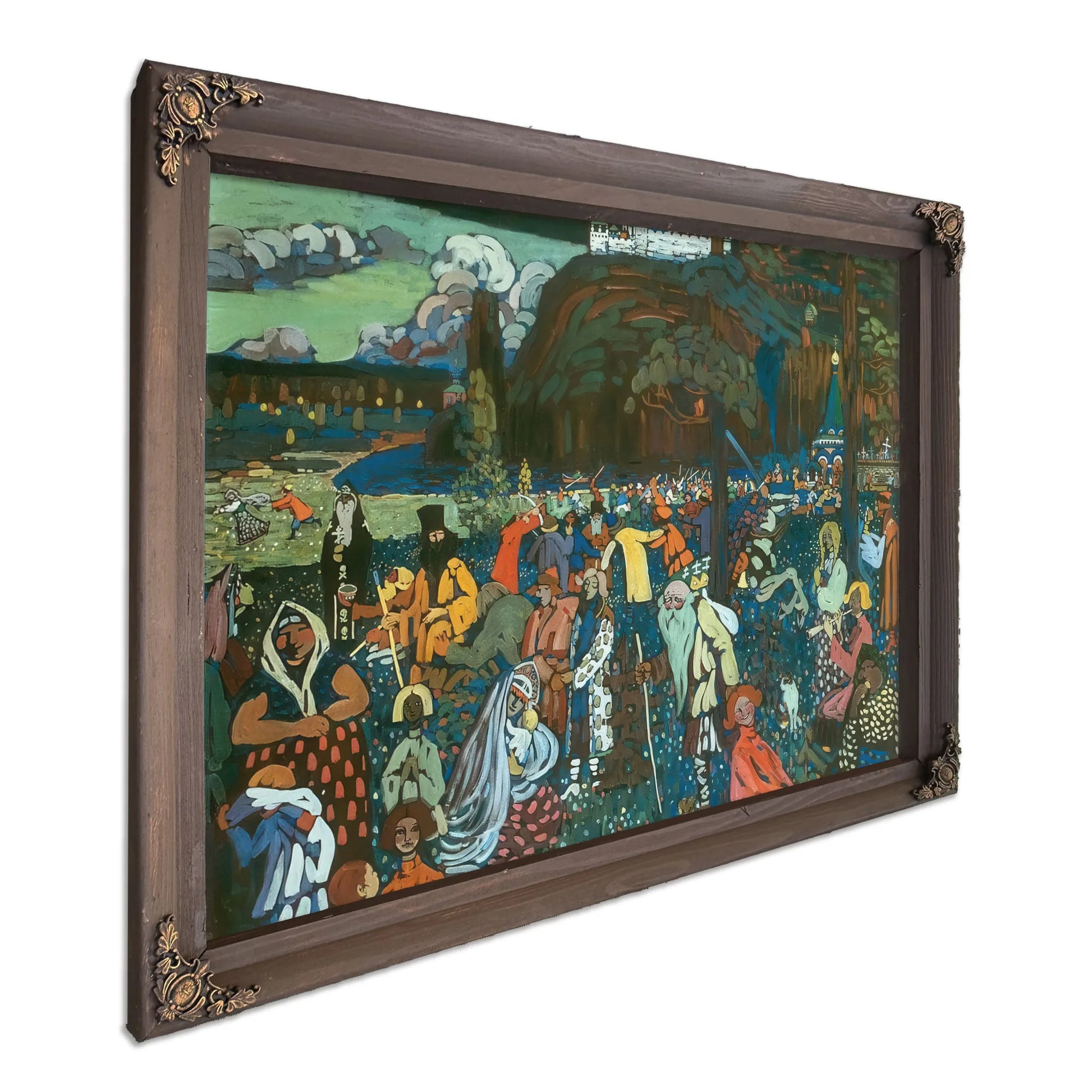 Colourful Life 1907 By Wassily Kandinsky Fine Art Print