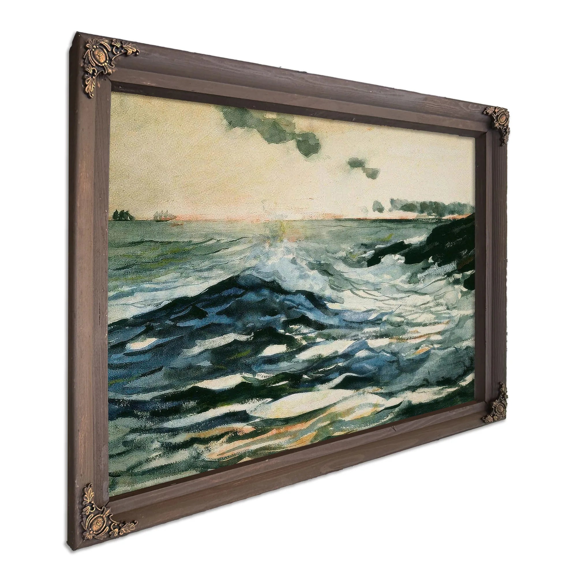 Sunset Prout's Neck By Winslow Homer Fine Art Print