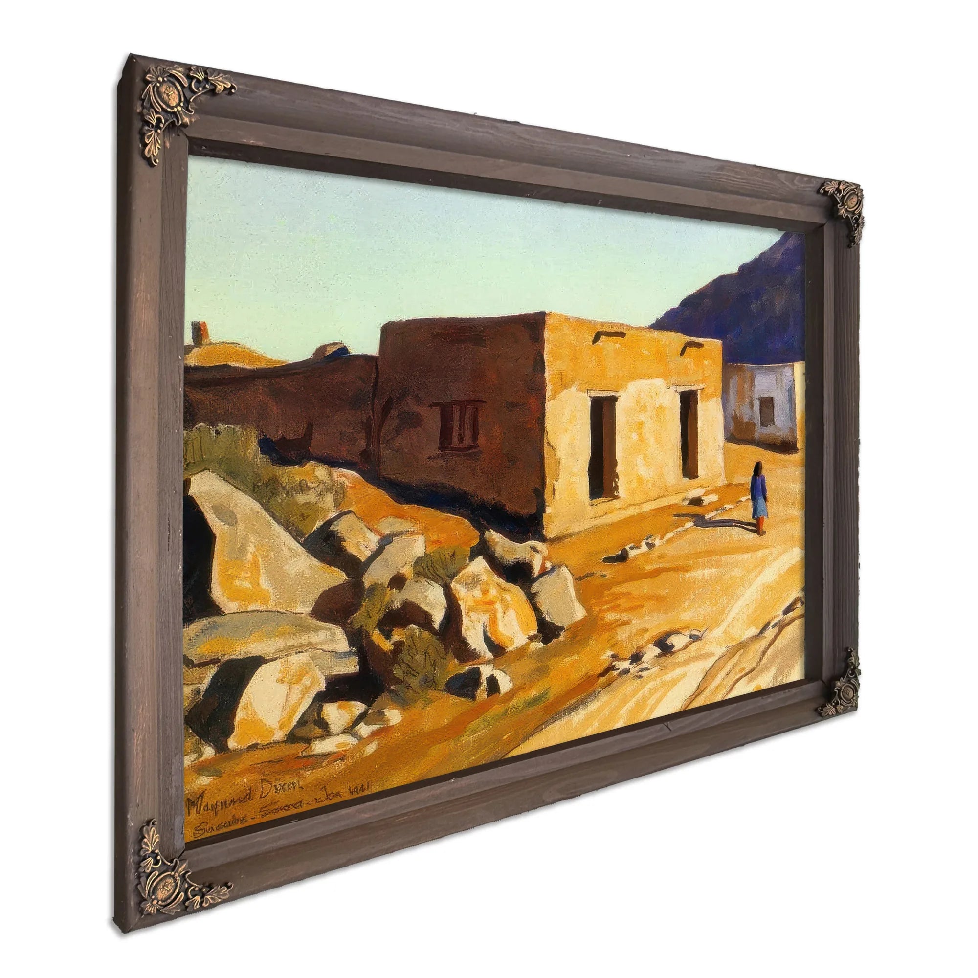 Sasabe By Maynard Dixon Fine Art Print