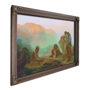 Job And His Friends 1869 By Ilya Repin Fine Art Print
