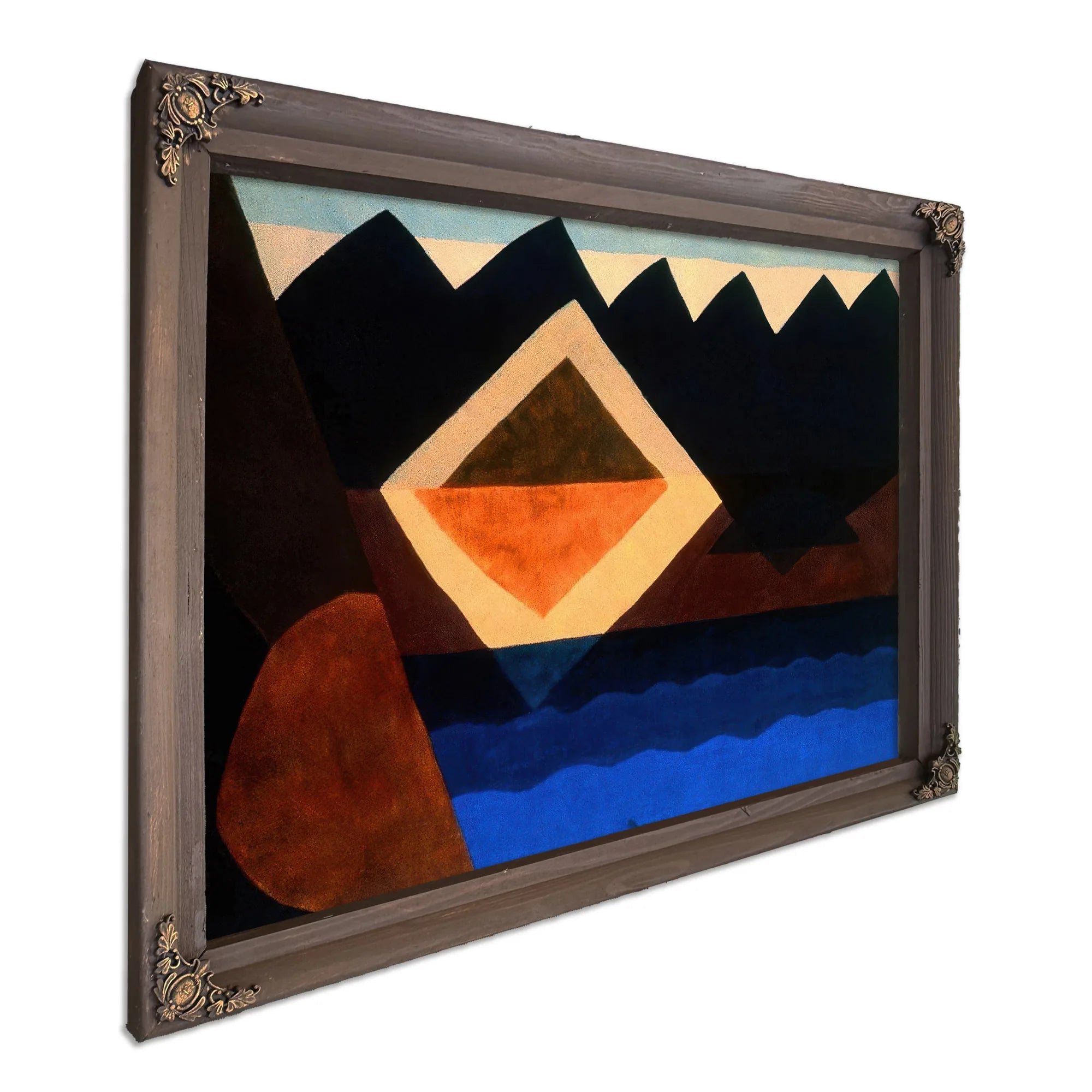 Square On The Pond By Arthur Dove Fine Art Print