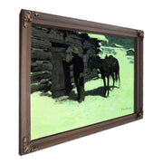 The Belated Traveler Frederic Remington  by Frederic Remington