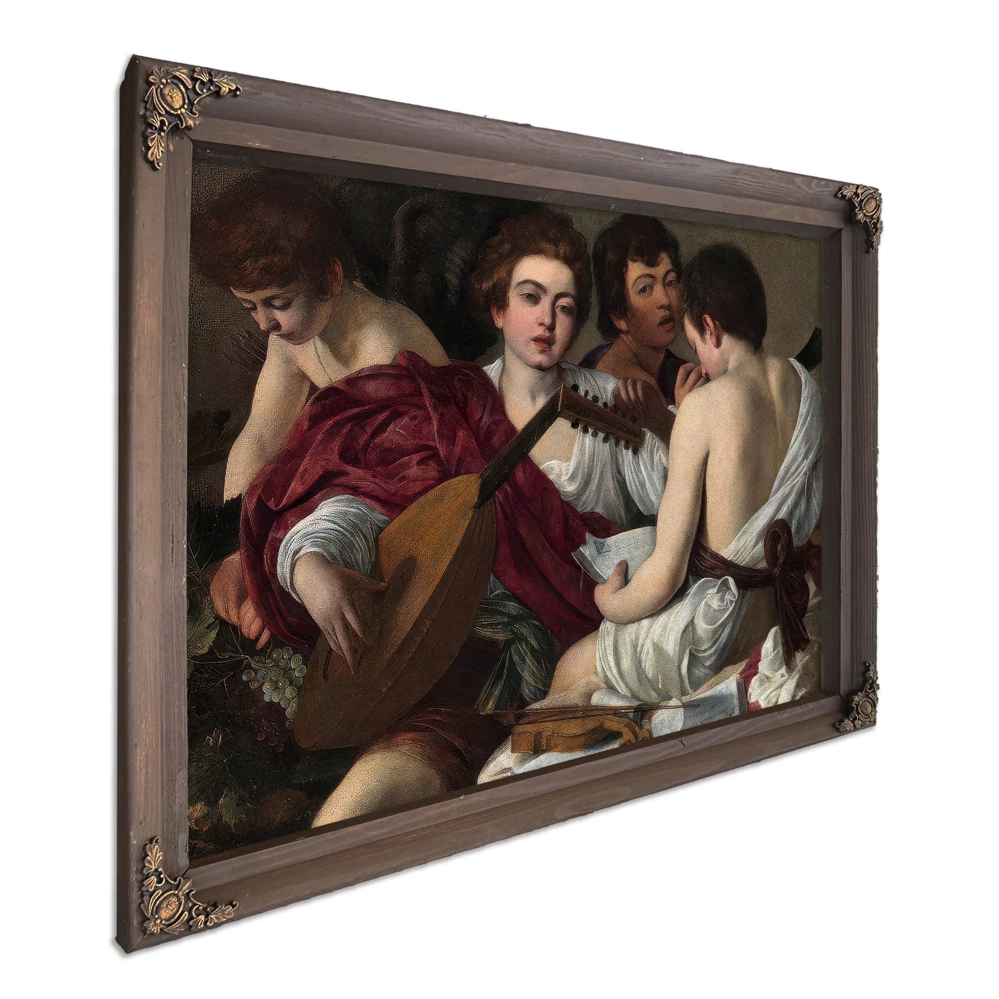 The Musicians 1595 By Caravaggio Fine Art Print