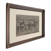 A Fur Train From The Far North by Frederic Remington