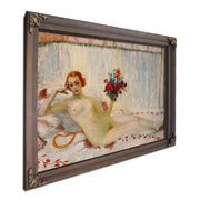 A Model By Florine Stettheimer Fine Art Print
