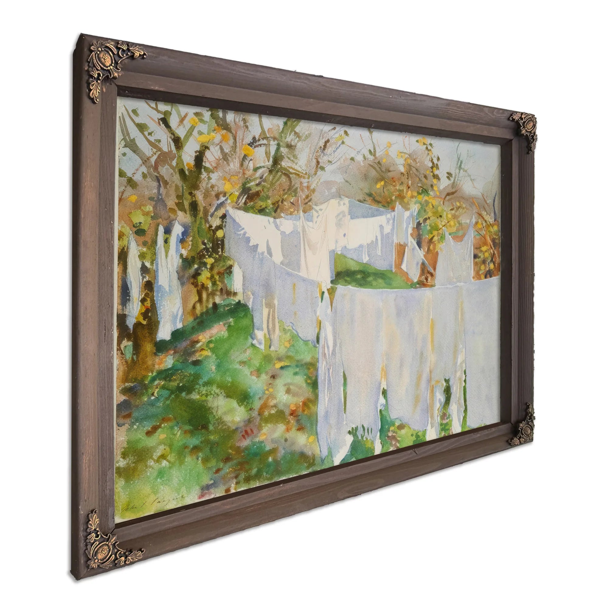 La Biancheria By John Singer Sargent Fine Art Print