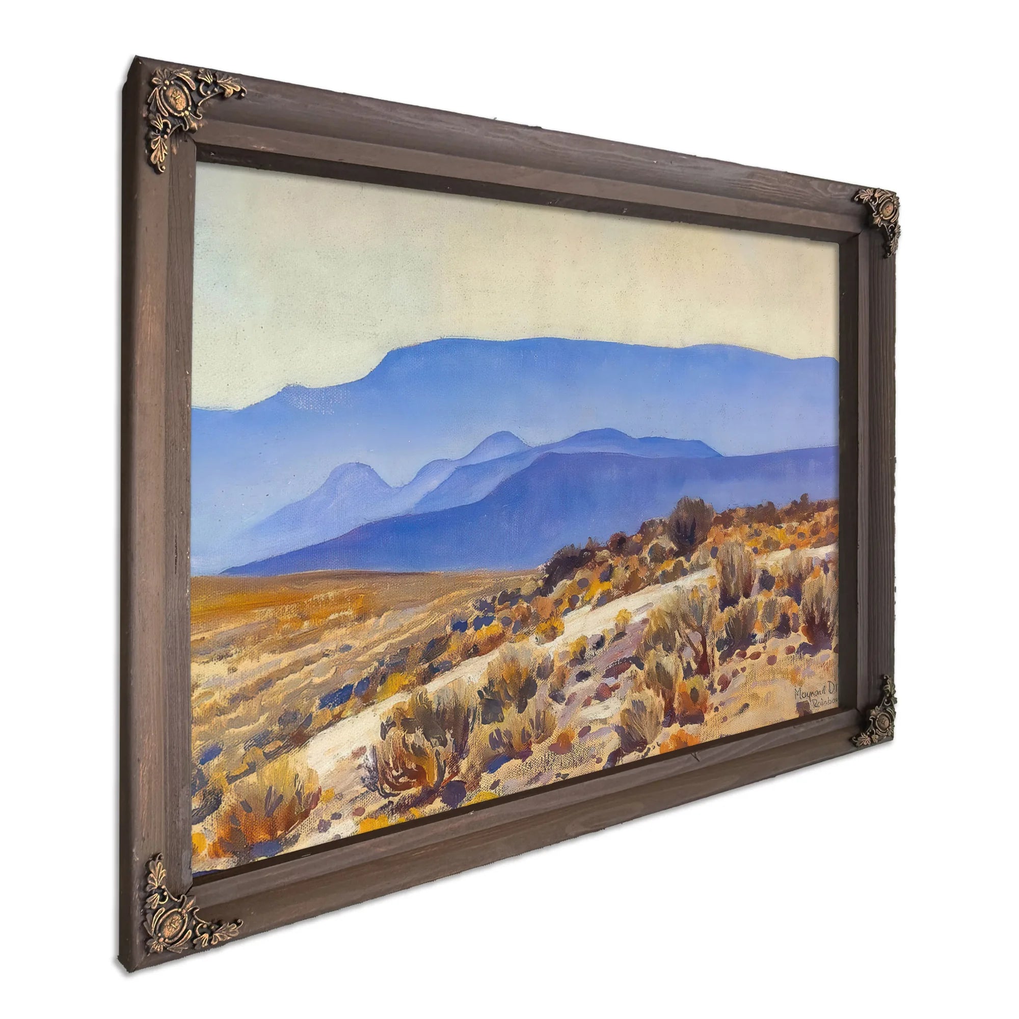 Smoky Morning By Maynard Dixon Fine Art Print