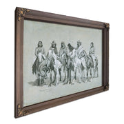 Waiting For The Beef Issue by Frederic Remington
