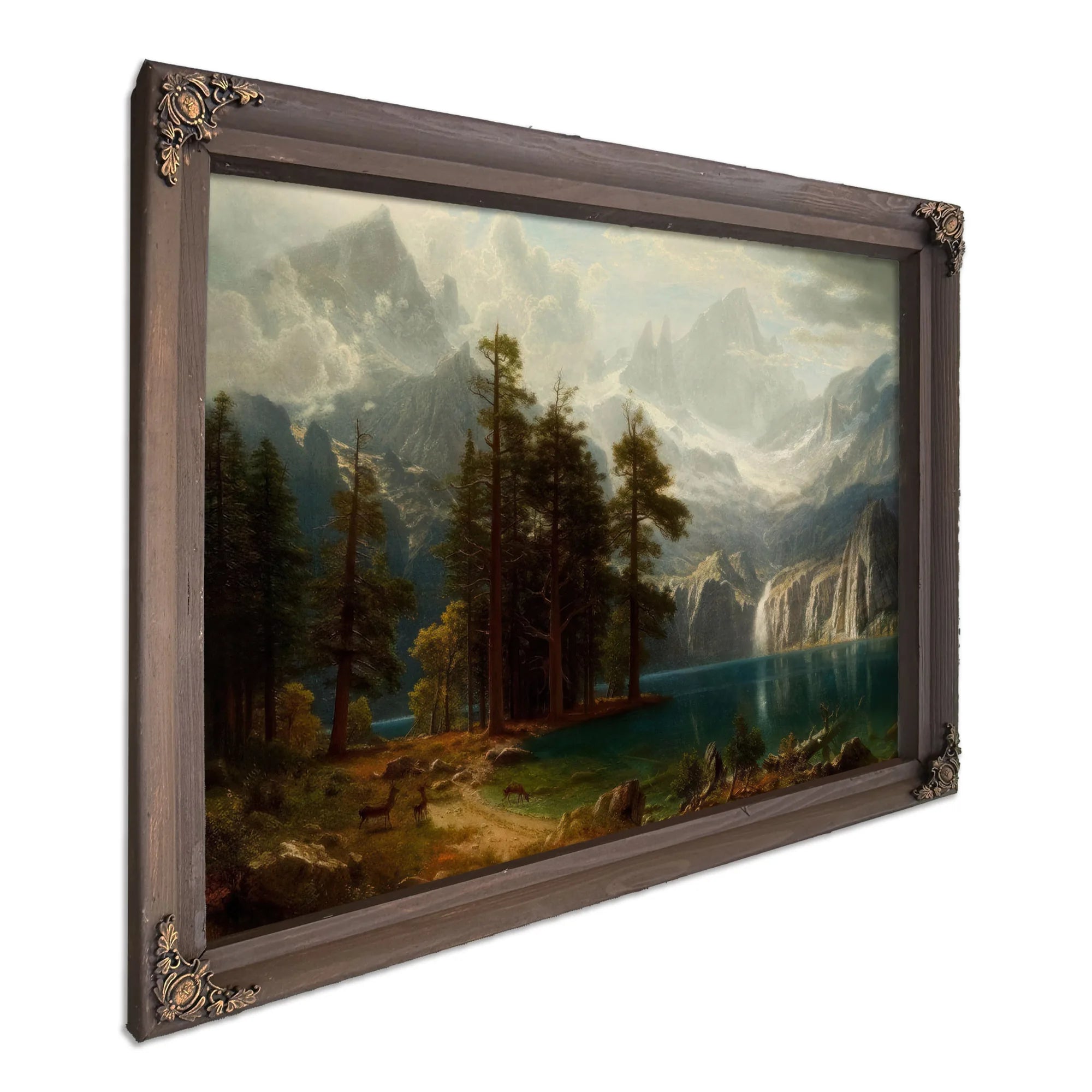 Sierra Nevada 1873 By Albert Bierstadt Fine Art Print