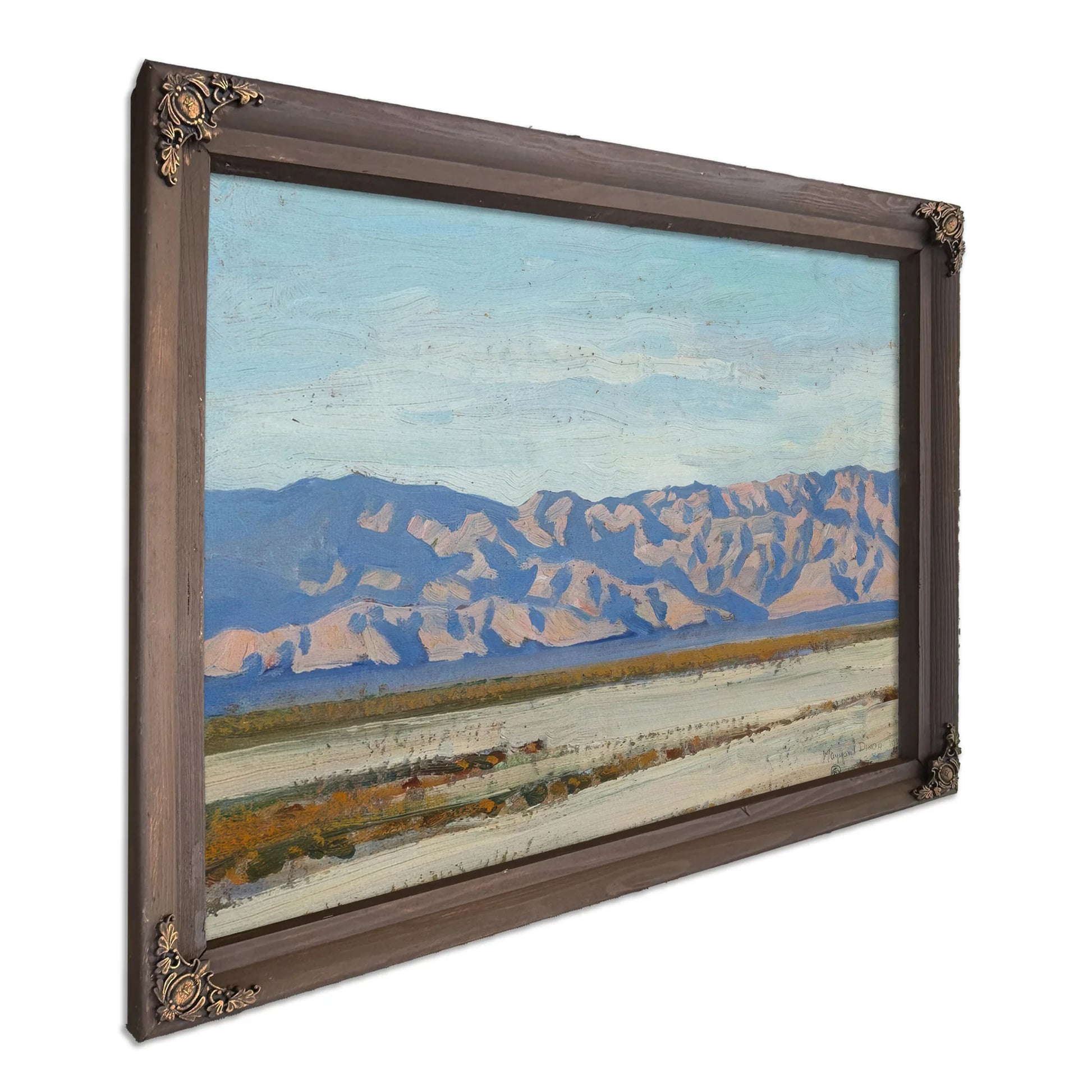 Desert Expanse; Nude Study (Double Sided) By Maynard Dixon Fine Art Print