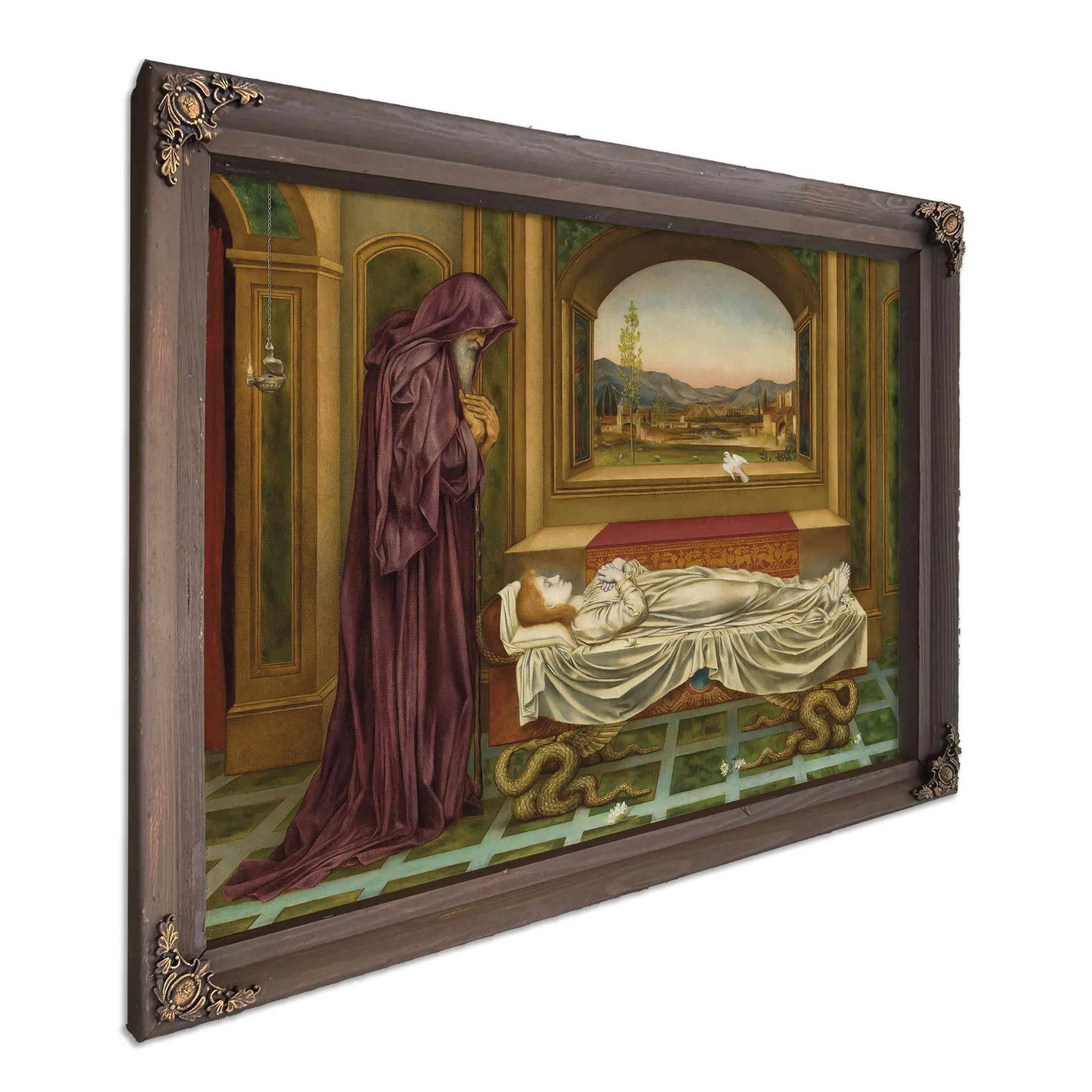 The Wandering Jew 'Whom The Gods Love Die Young' by Evelyn De Morgan