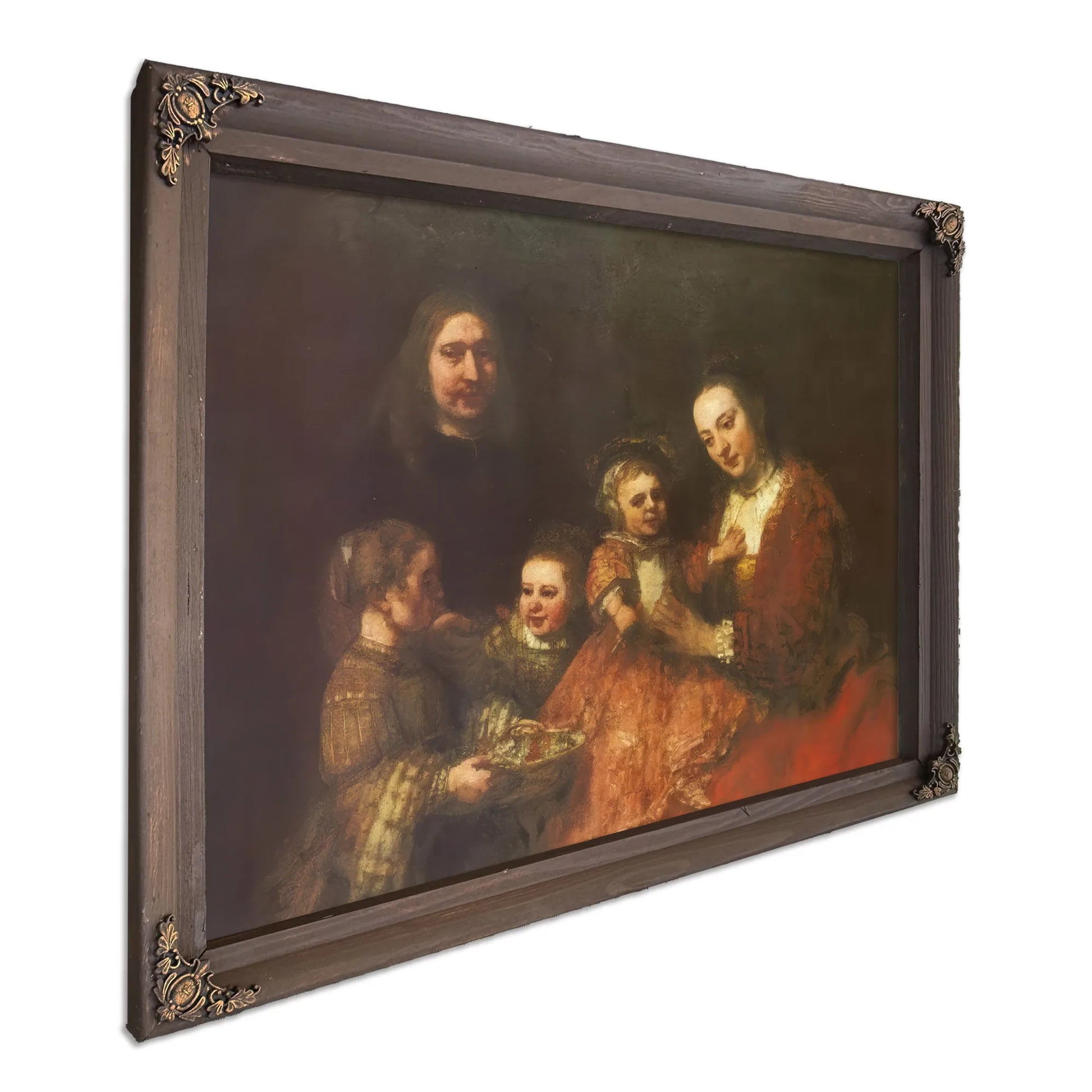Family Group,C By Rembrandt Fine Art Print