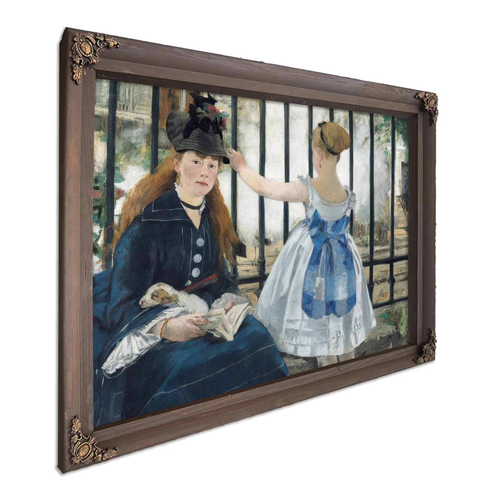 The Railway 1873 By Edouard Manet Fine Art Print