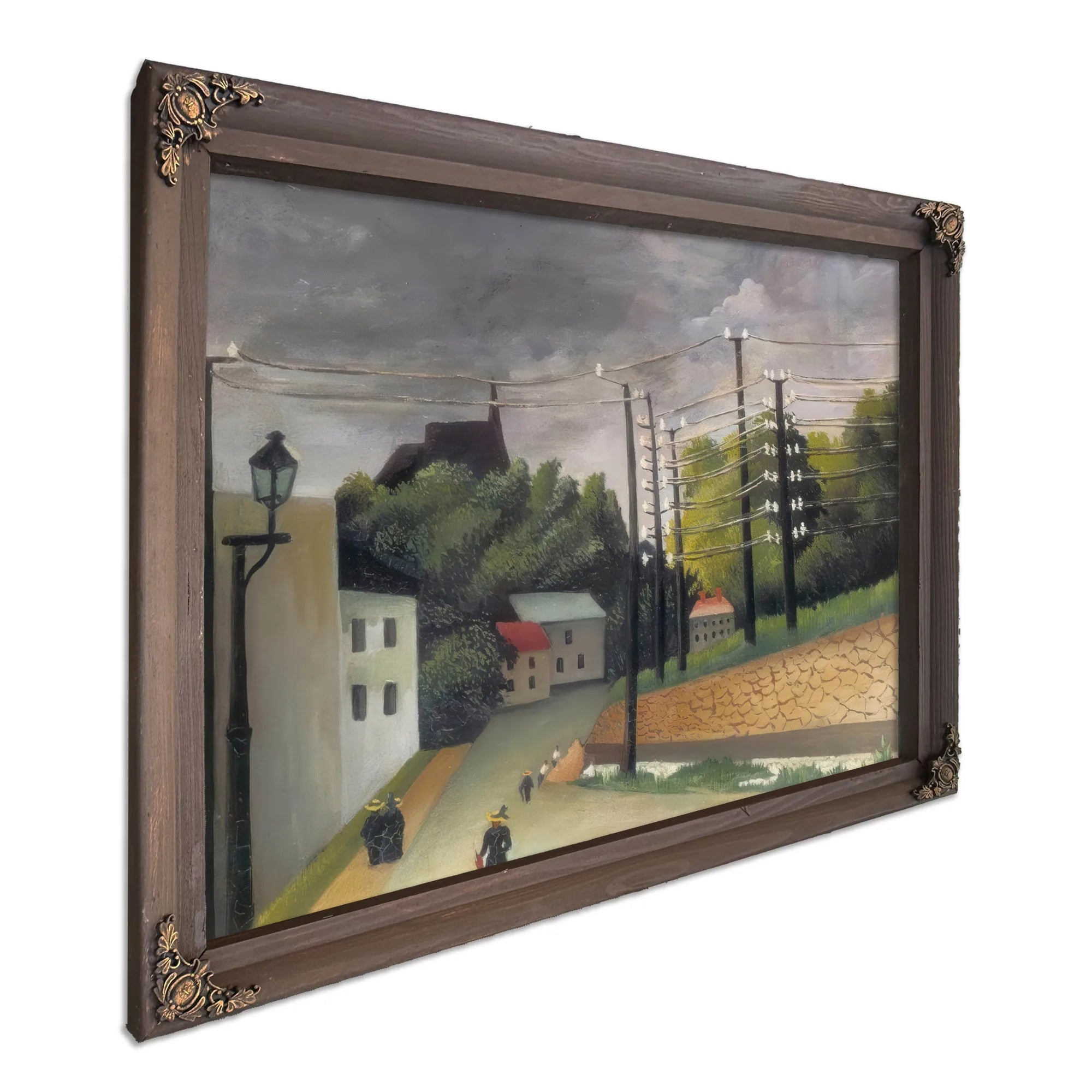 View Of Malakoff 1908 By Henri Rousseau Fine Art Print