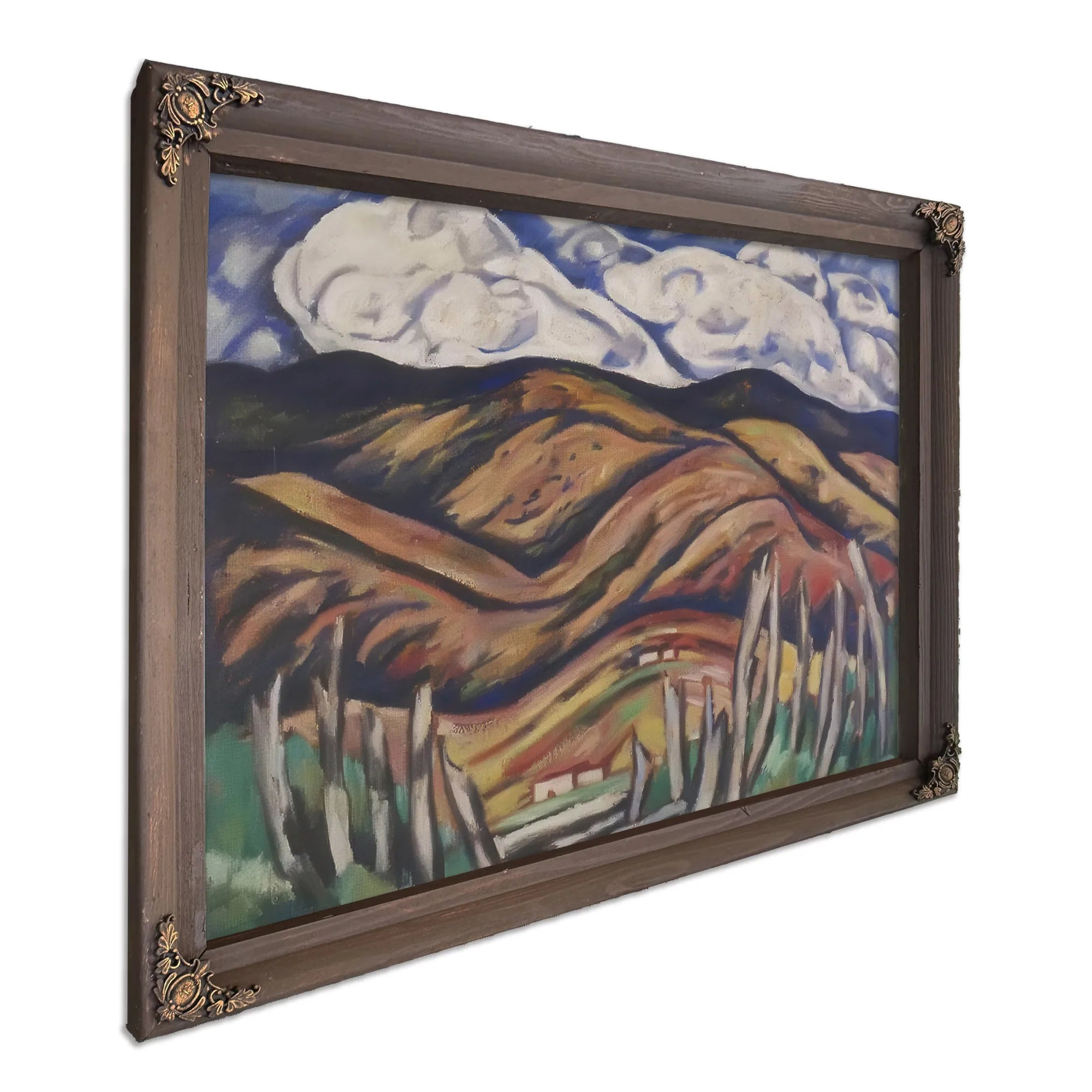 The Last Of New England The Beginning Of New Mexico By Marsden Hartley Fine Art Print
