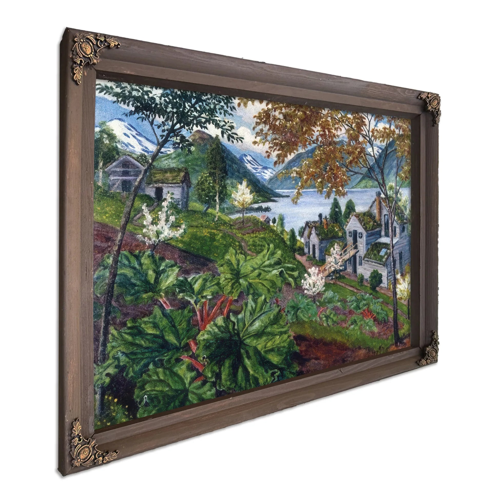Rhubarb At Sandalstrand By Nicolai Astrup Fine Art Print