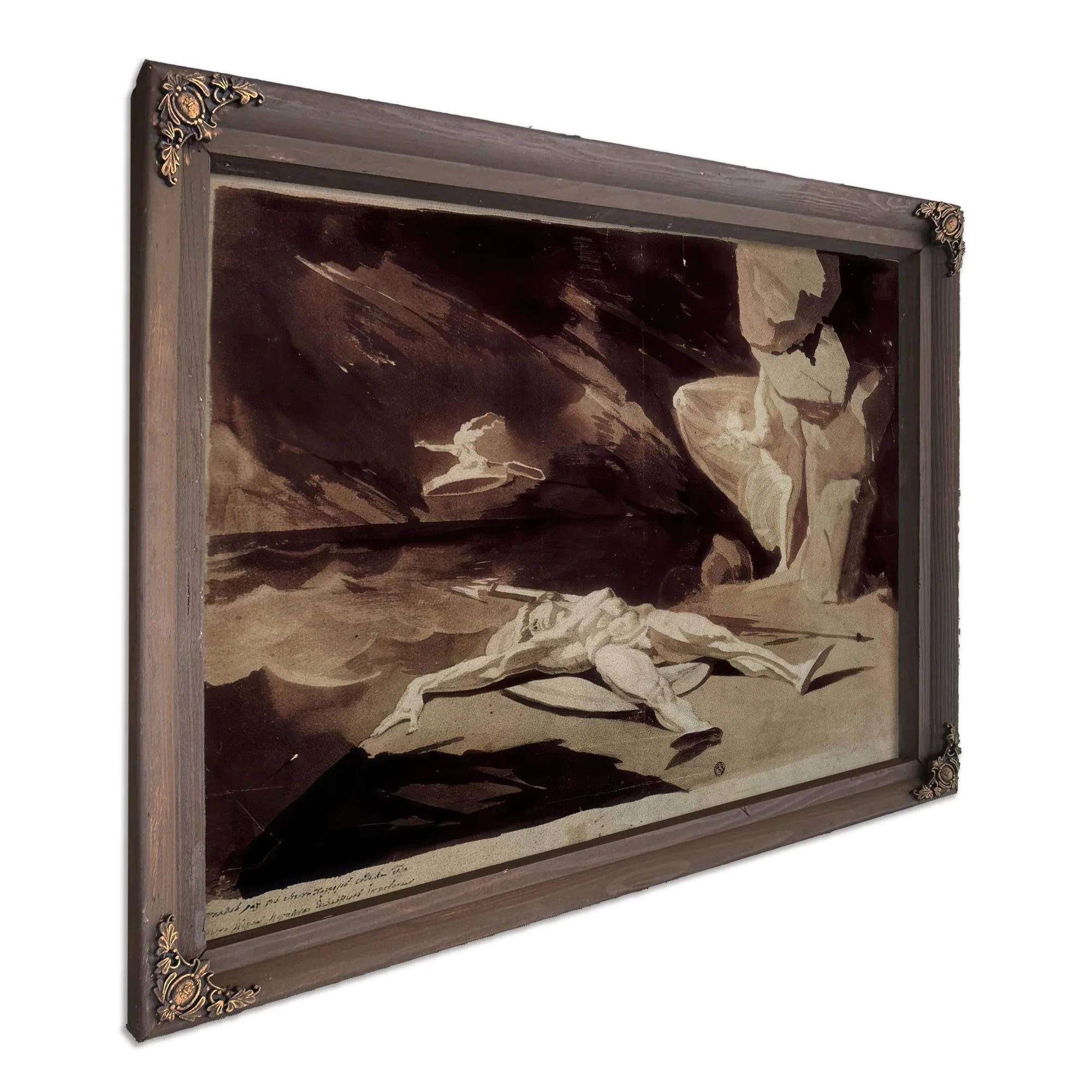 Thetis Mourning The Death Of Achilles By Henry Fuseli Fine Art Print