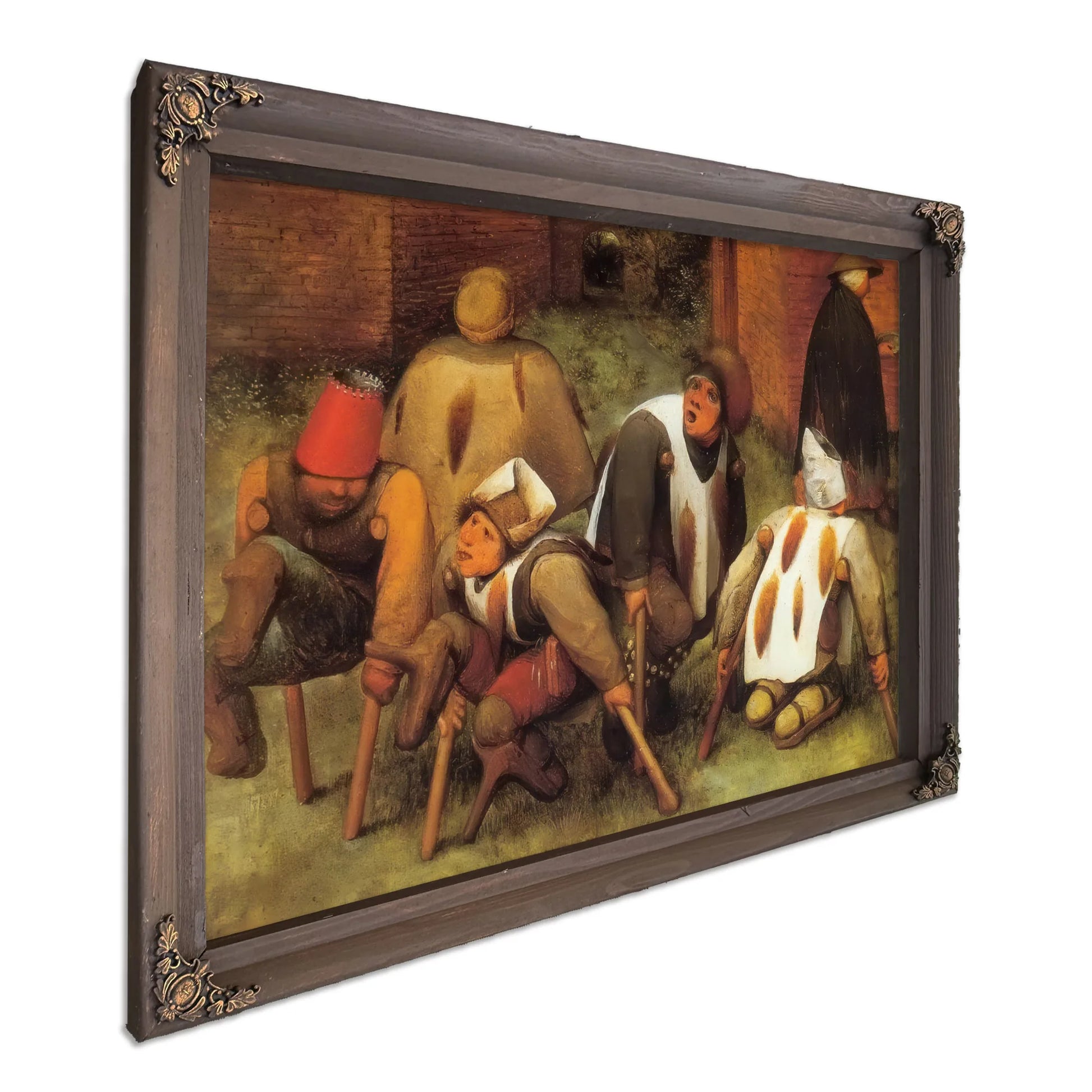 The Cripples 1568 By Pieter Bruegel Fine Art Print
