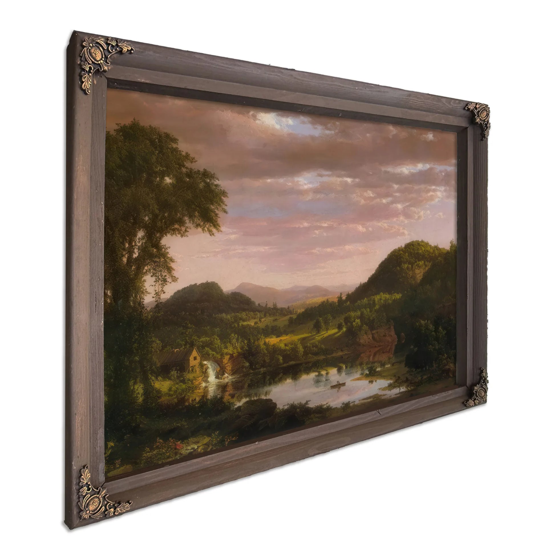 New England Landscape (Evening After A Storm) By Frederic Edwin Church Fine Art Print