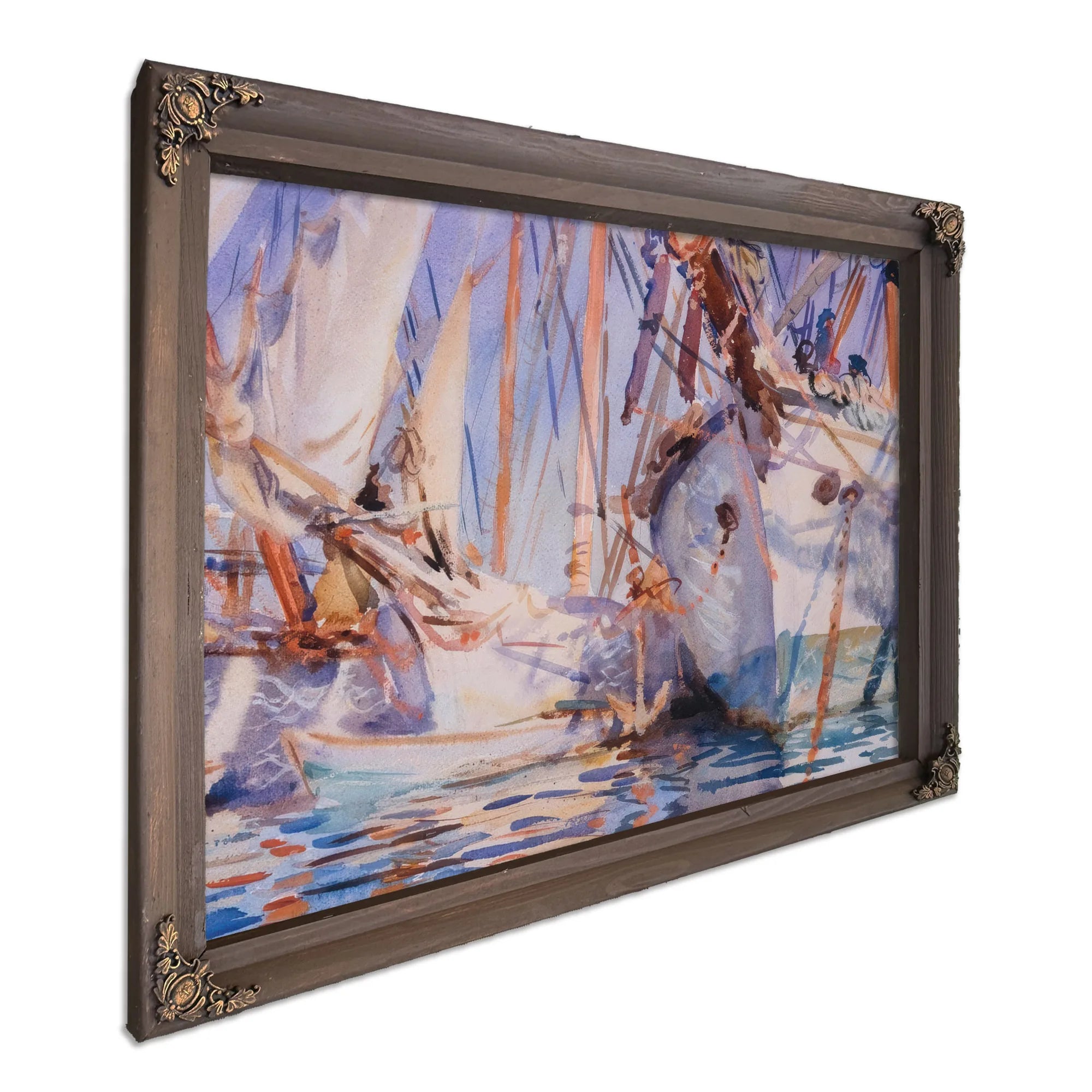 White Ships By John Singer Sargent Fine Art Print