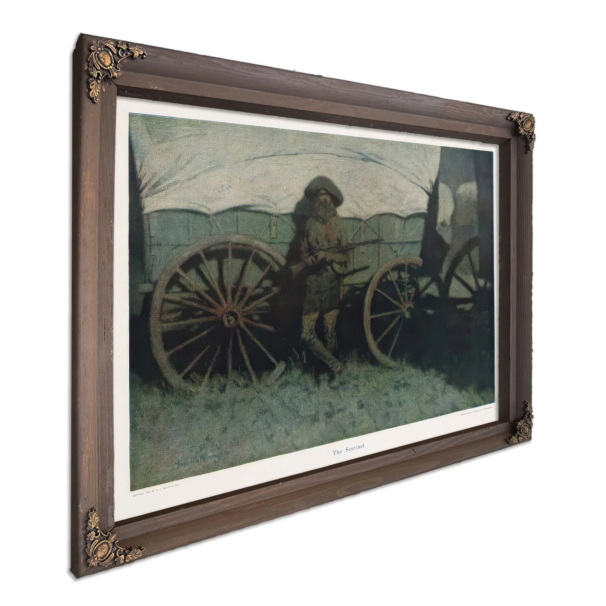 Frederic Remingtonthe Sentinel Pub by Frederic Remington