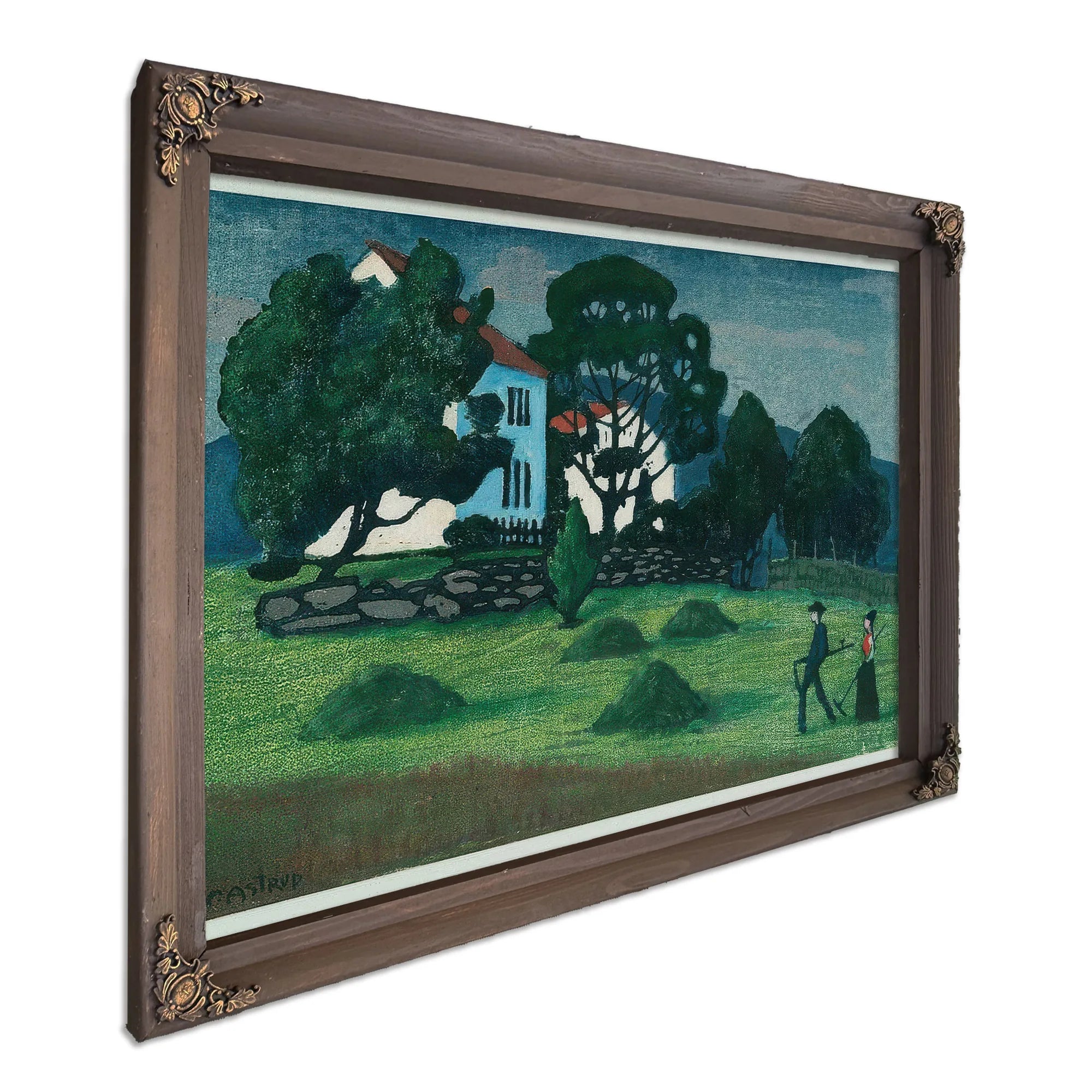 Home From Work 2 By Nicolai Astrup Fine Art Print