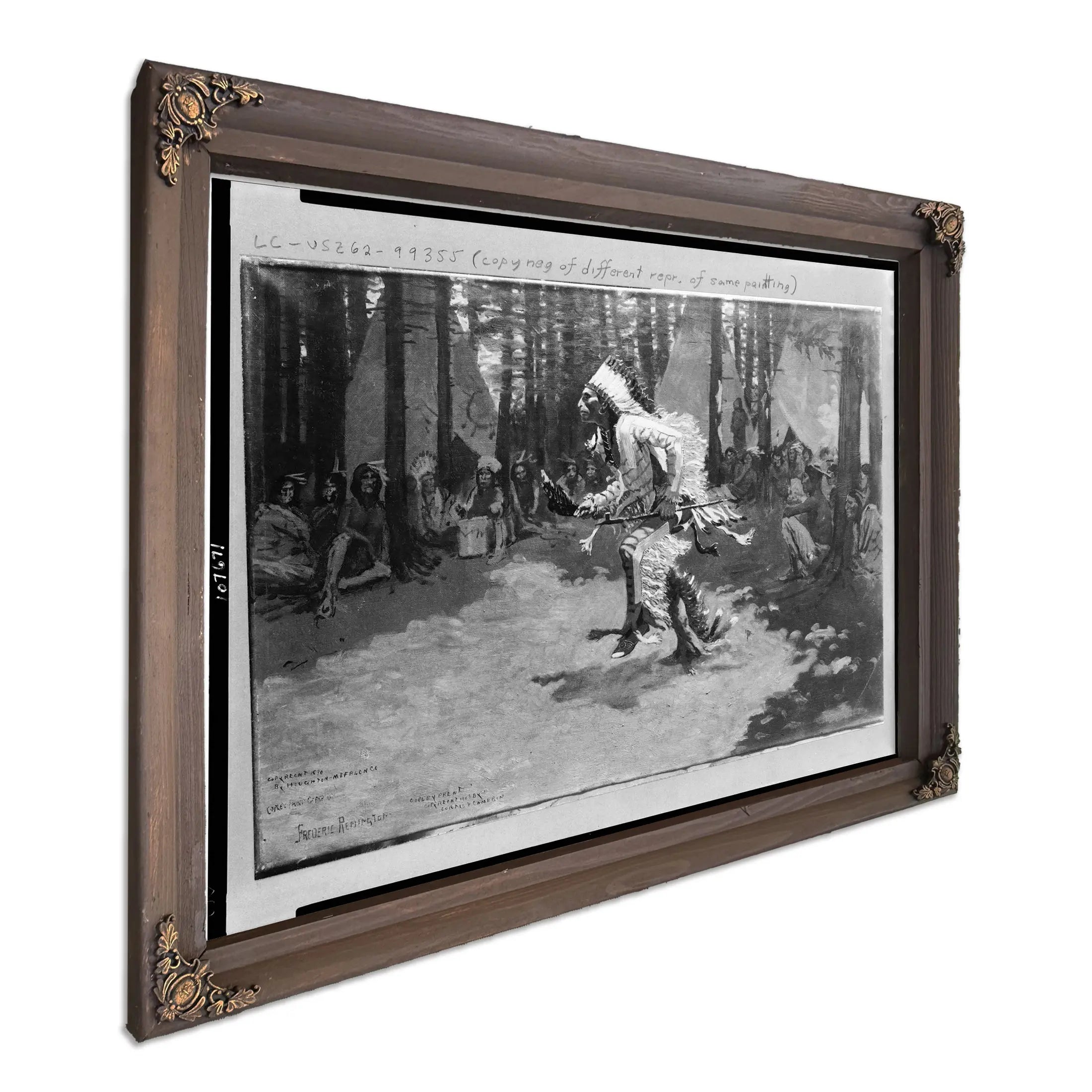 An Indian Dance Lccn  by Frederic Remington