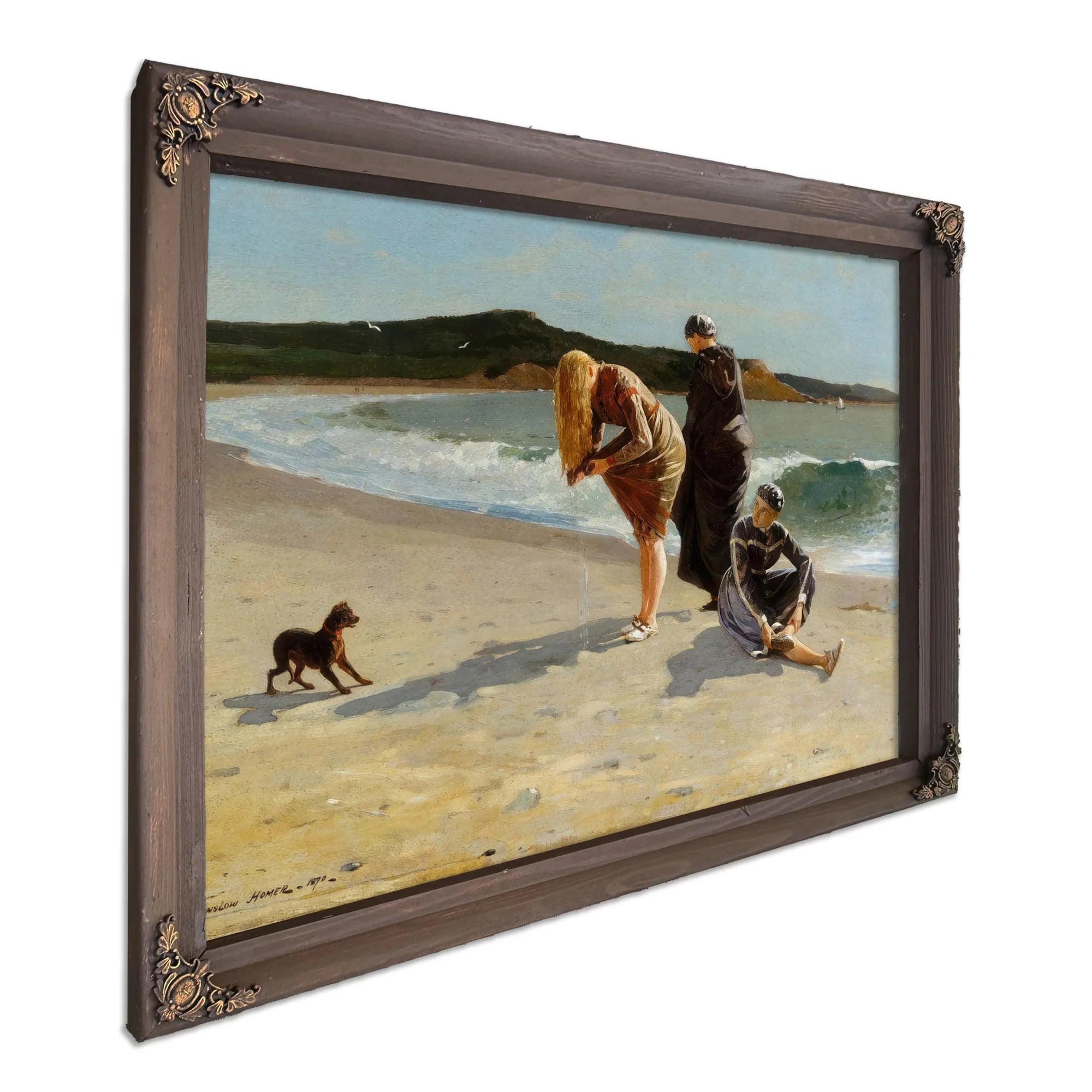Eagle Head Manchester Massachusetts 1870 By Winslow Homer Fine Art Print