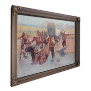 The Emigrants B by Frederic Remington