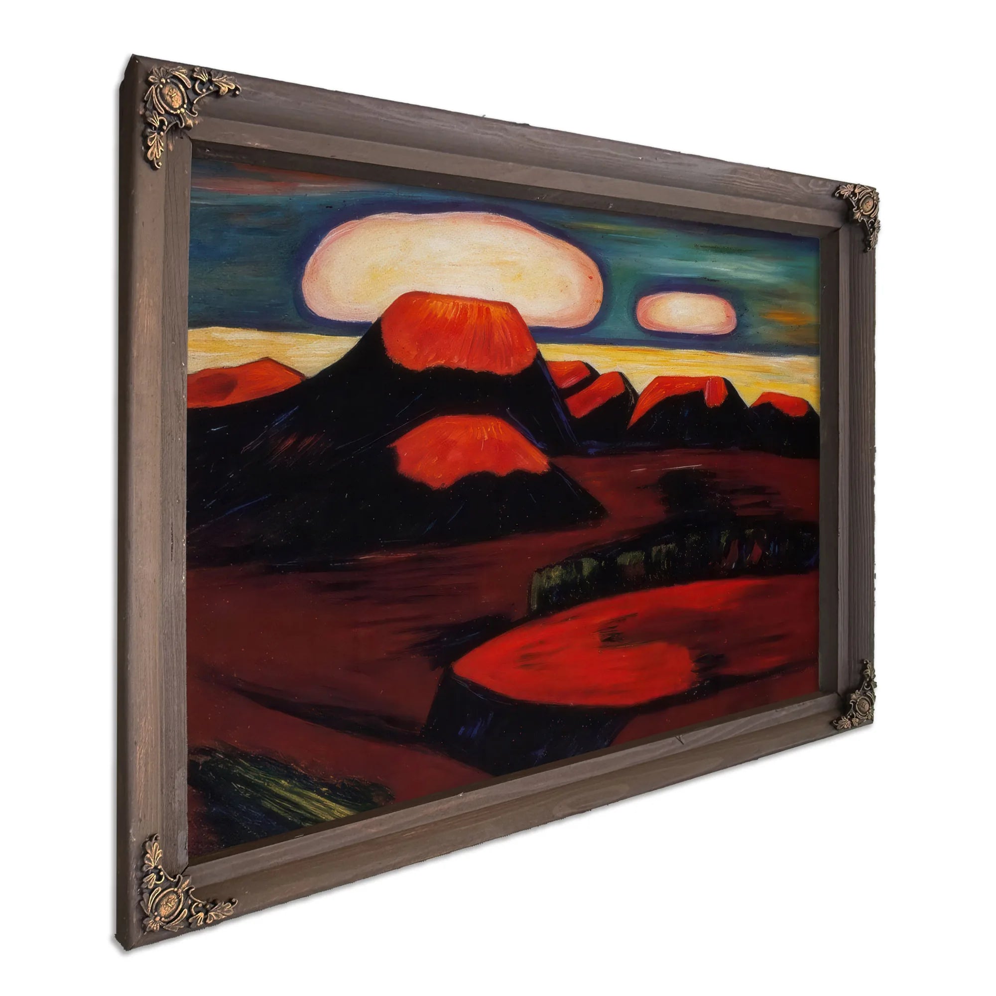 Earth Cooling Mexico By Marsden Hartley Fine Art Print
