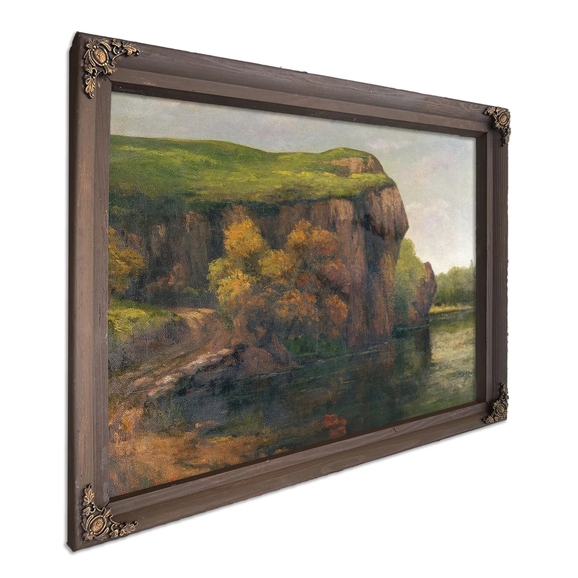 Rocky Cliffs By Jean Desire Gustave Courbet Fine Art Print