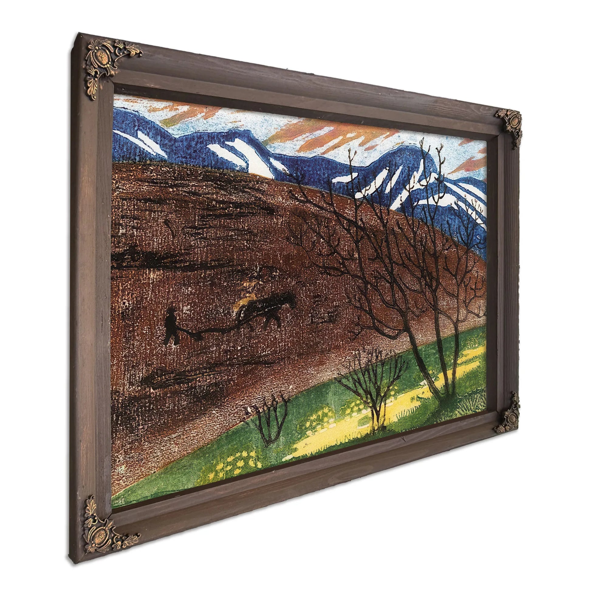 Night Ploughing 2 By Nicolai Astrup Fine Art Print