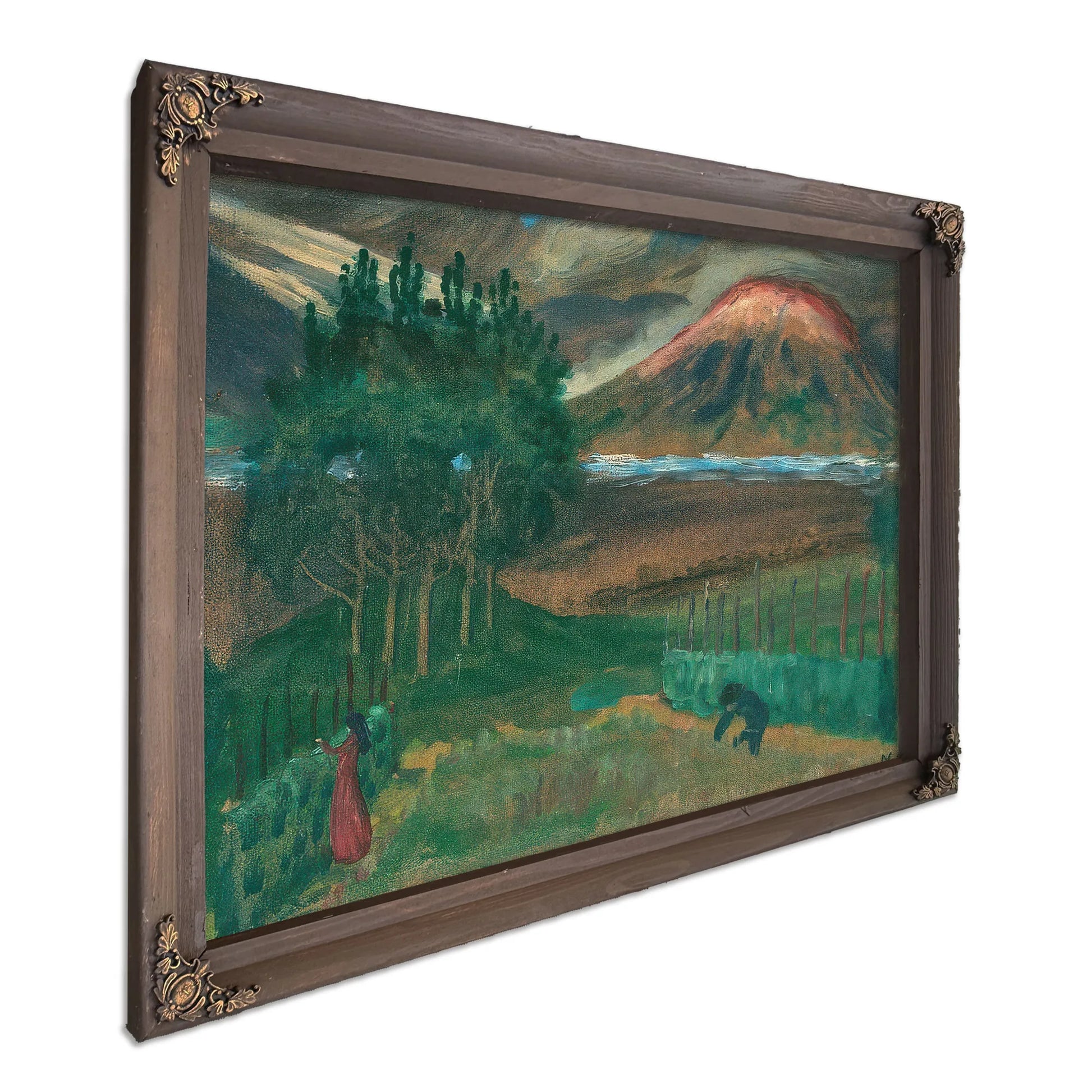Haymaking By Nicolai Astrup Fine Art Print