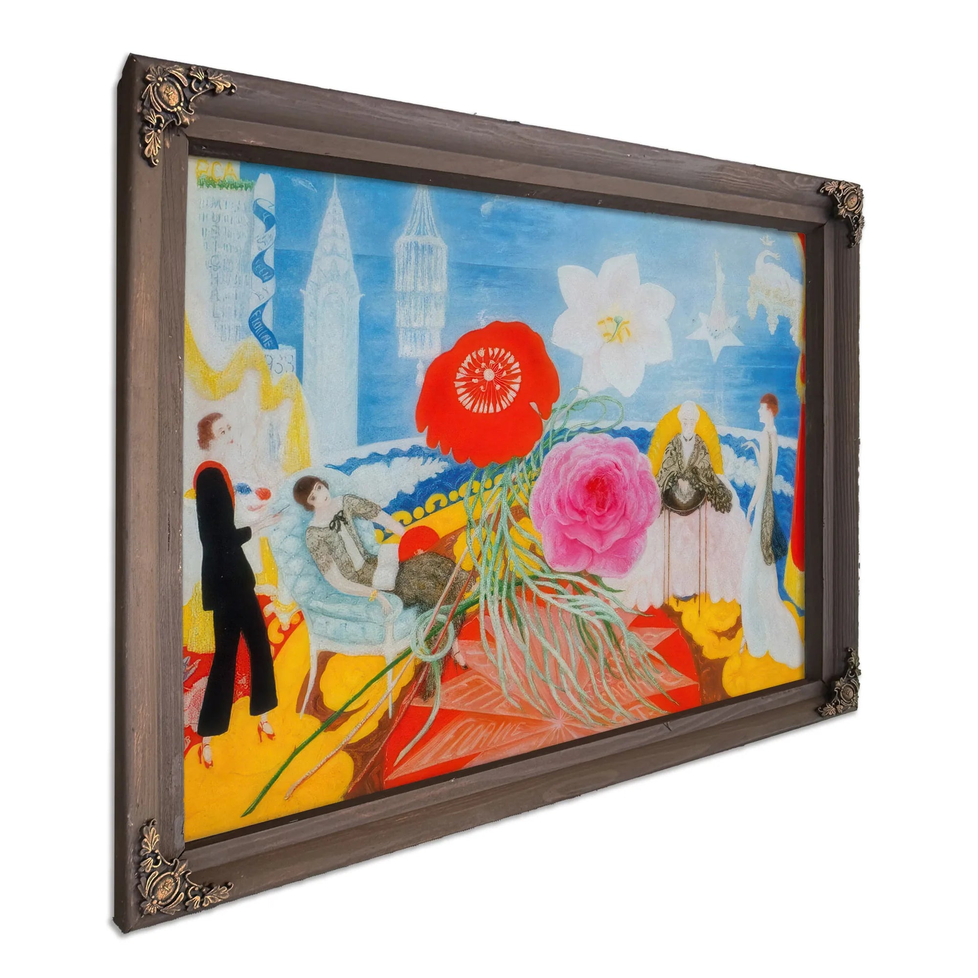 Family Portrait Ii By Florine Stettheimer Fine Art Print