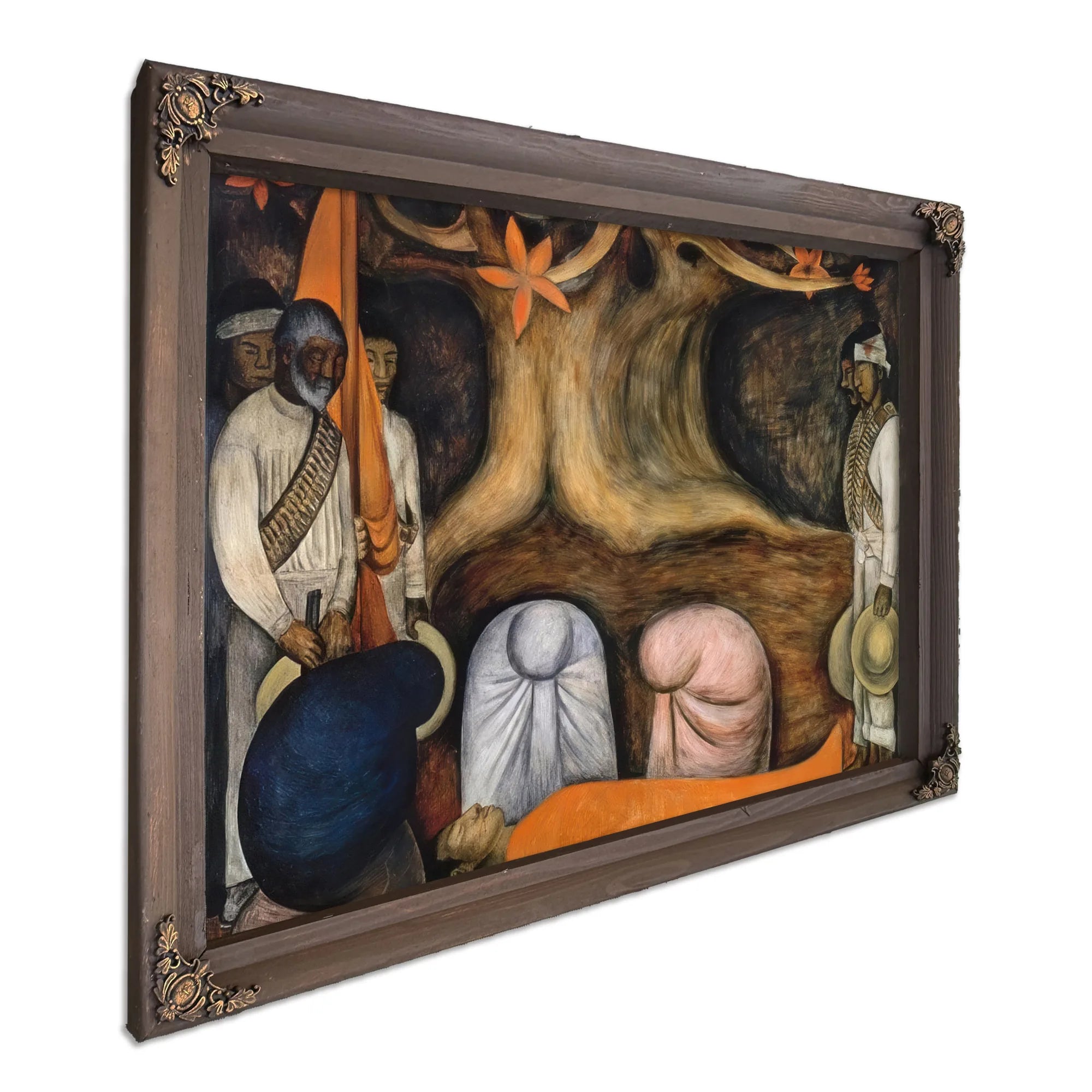 Revolution Germination The Flowering Of The Revolution By Diego Rivera Fine Art Print
