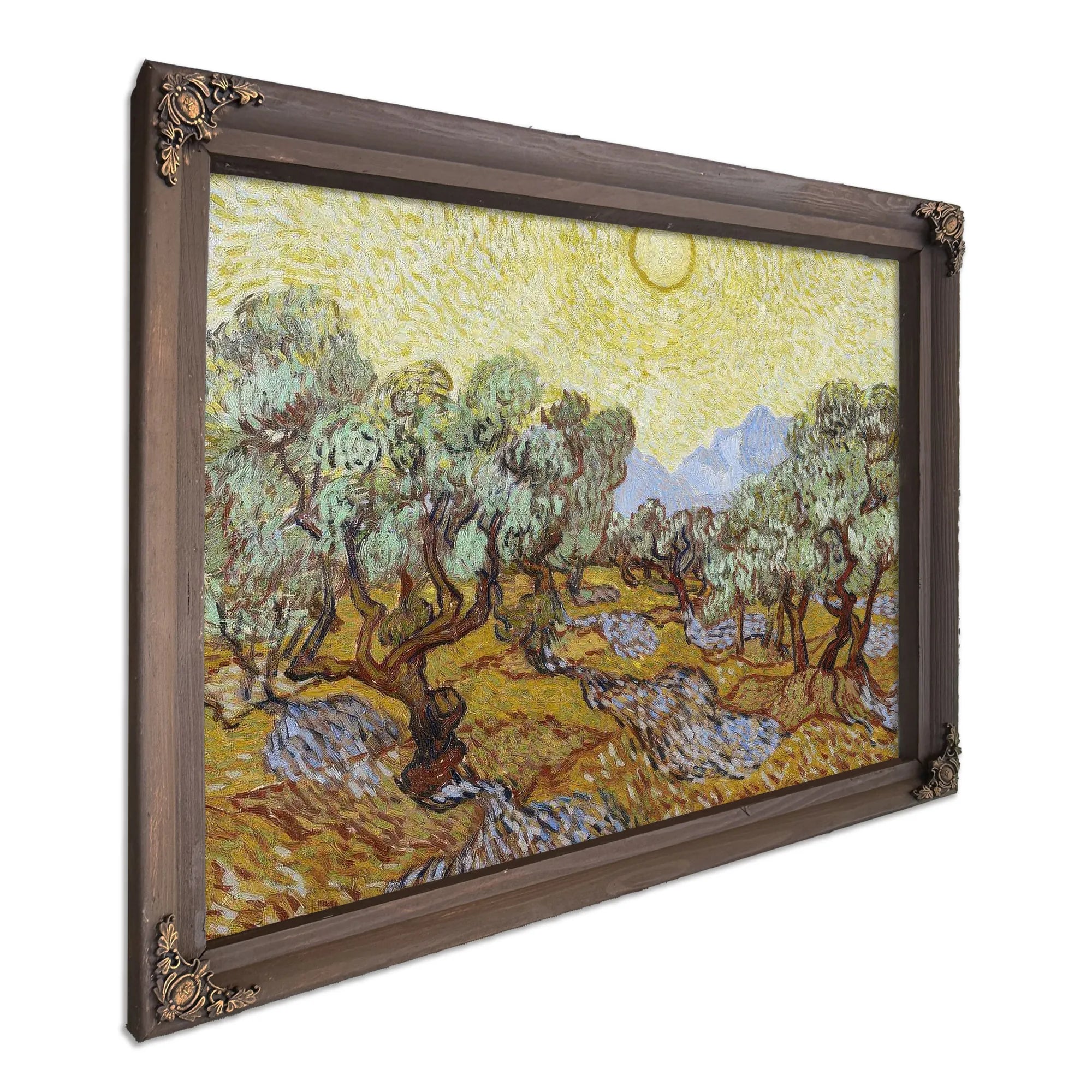 Olive Trees By Vincent Van Gogh Fine Art Print