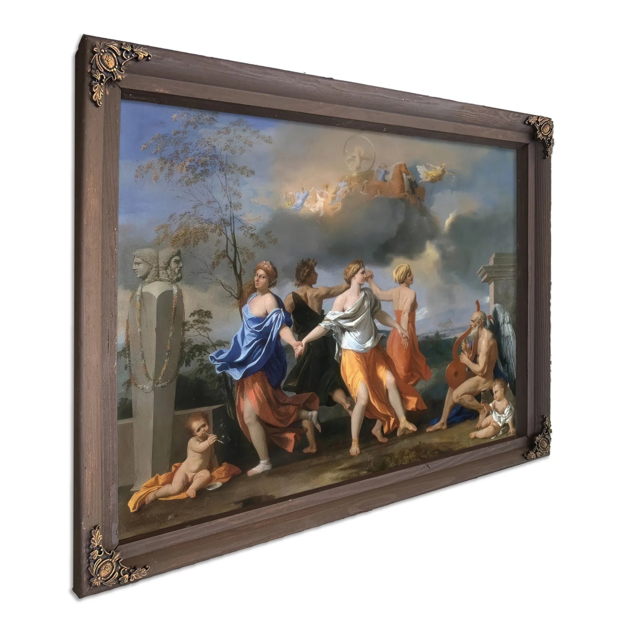 Dance To The Music Of Time By Nicholas Poussin Fine Art Print