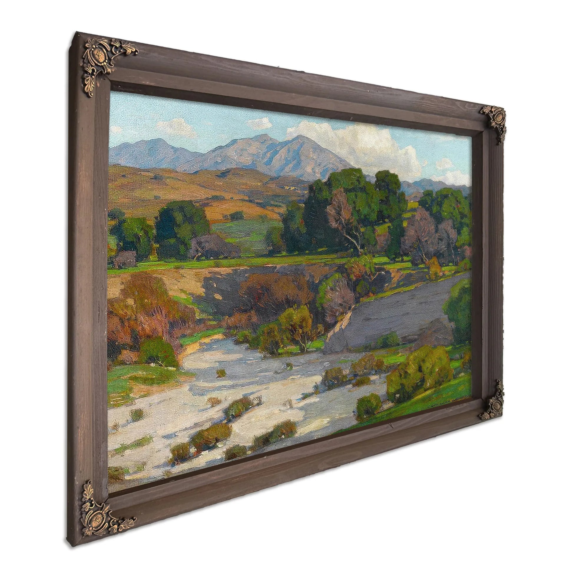Saddleback Mountains Mission Viejo By William Wendt Fine Art Print