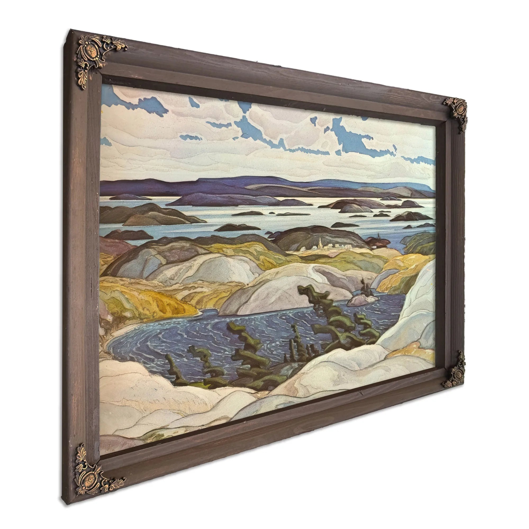Ba Of Ilsnad By Frank Carmichael Fine Art Print