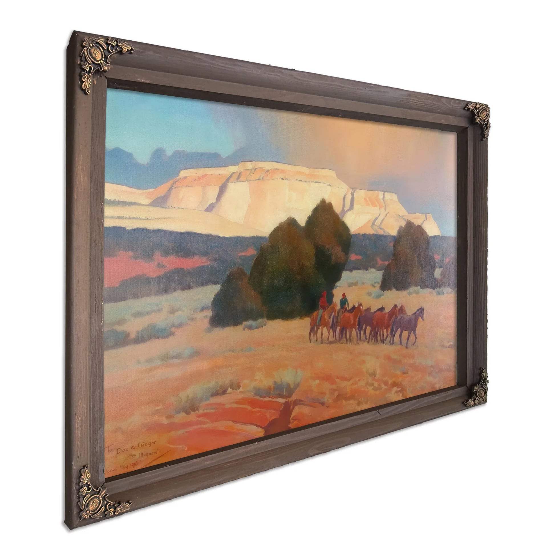 Land Of White Mesas By Maynard Dixon Fine Art Print