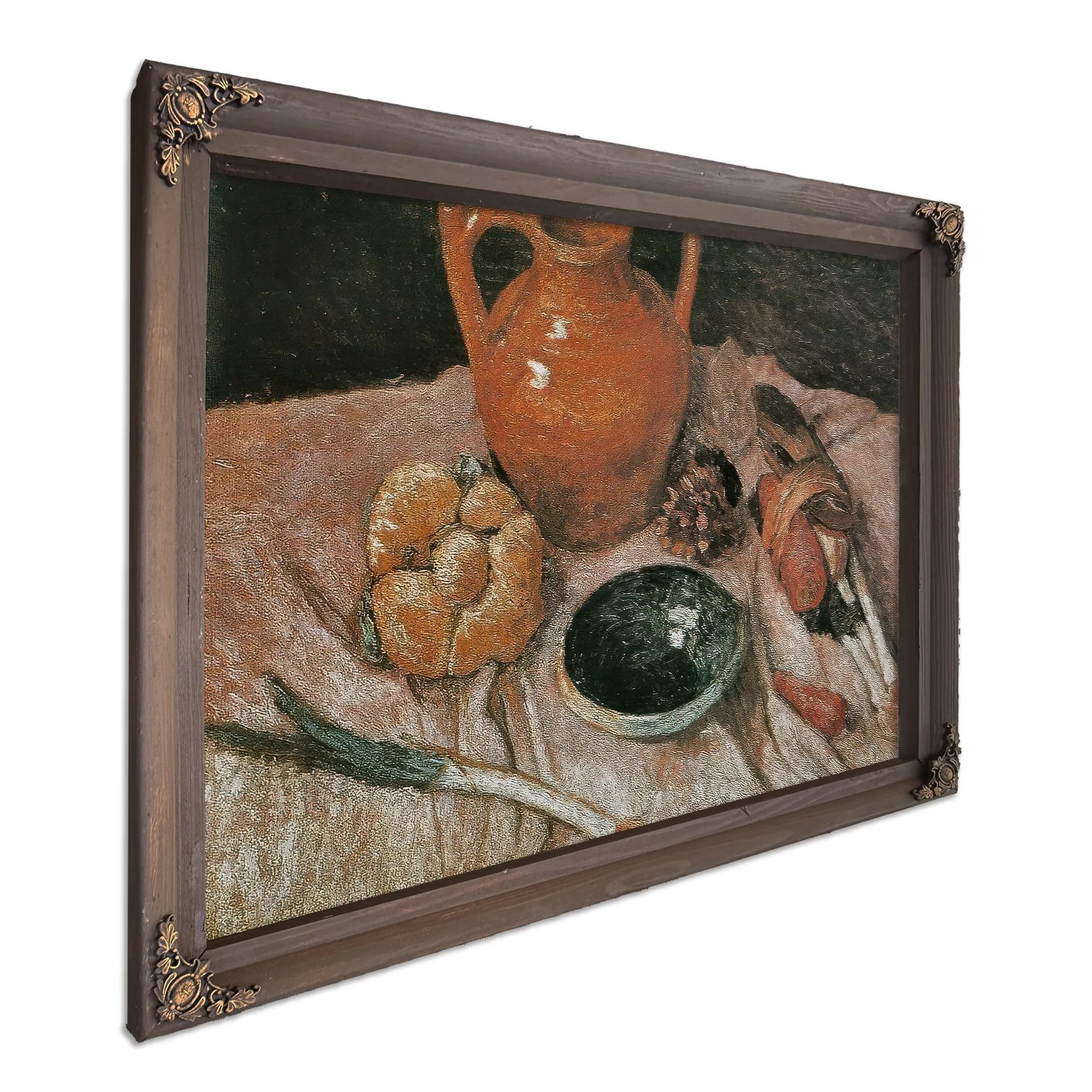 Still Life With Yellow Jug By Paula Modersohn Becker Fine Art Print