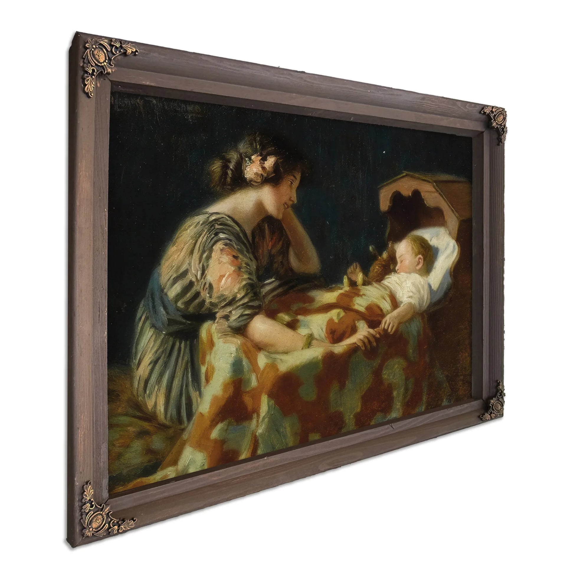 The Light Of The Home By Harry Roseland Fine Art Print