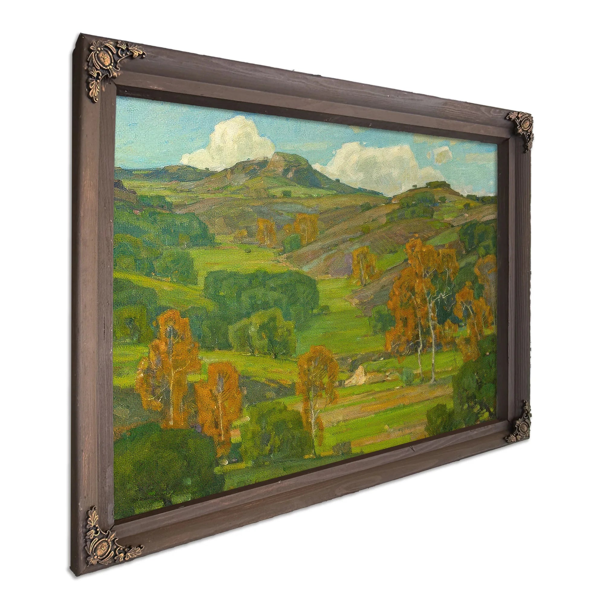 Autumn Sycamores By William Wendt Fine Art Print