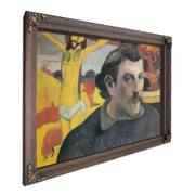 Self Portrait With The Yellow Christ By Paul Gauguin Fine Art Print